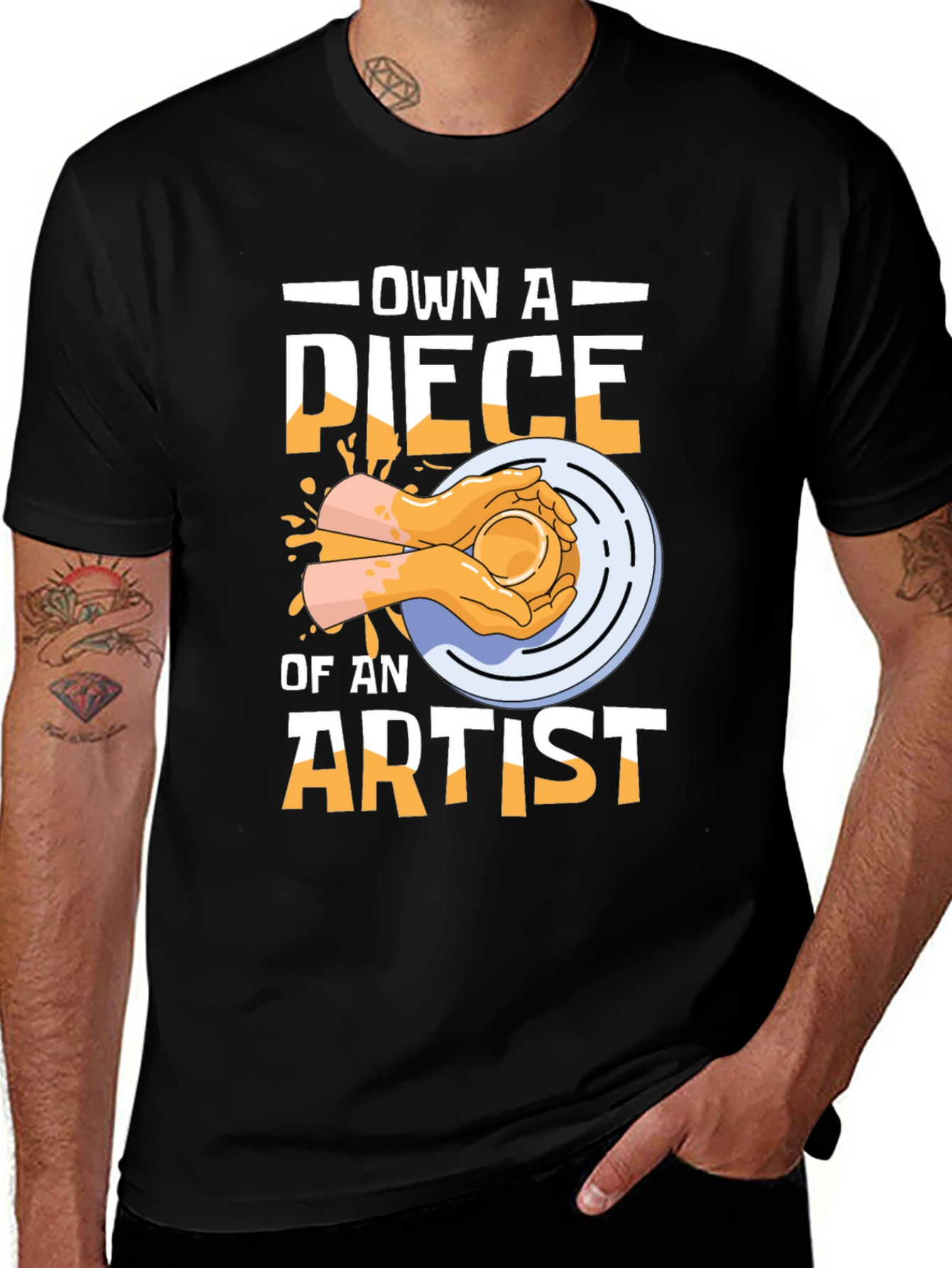 Variant 30 of Own A Piece of An Artist Graphic Tee