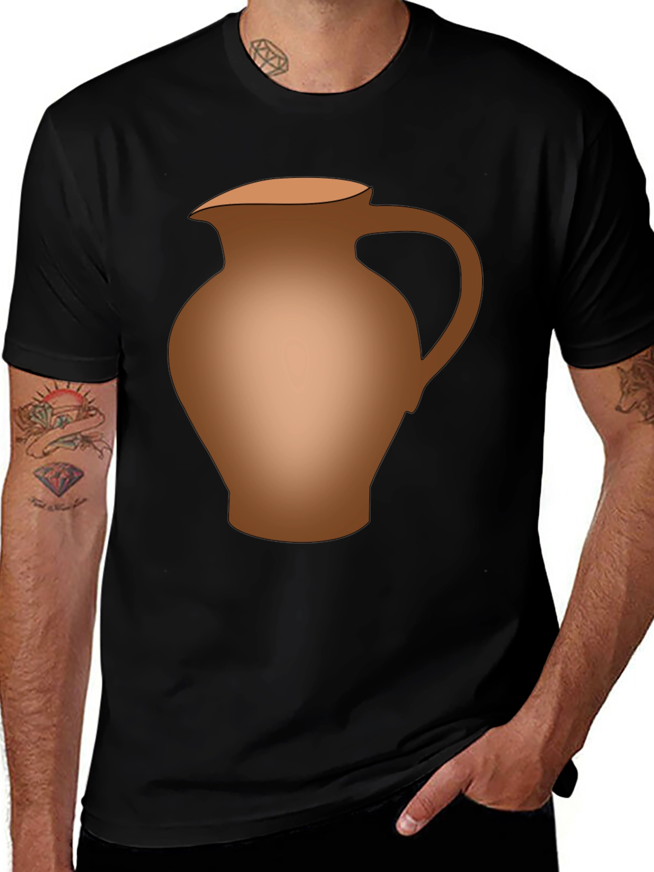 Variant 5 of Novelty Pitcher Graphic T-Shirt