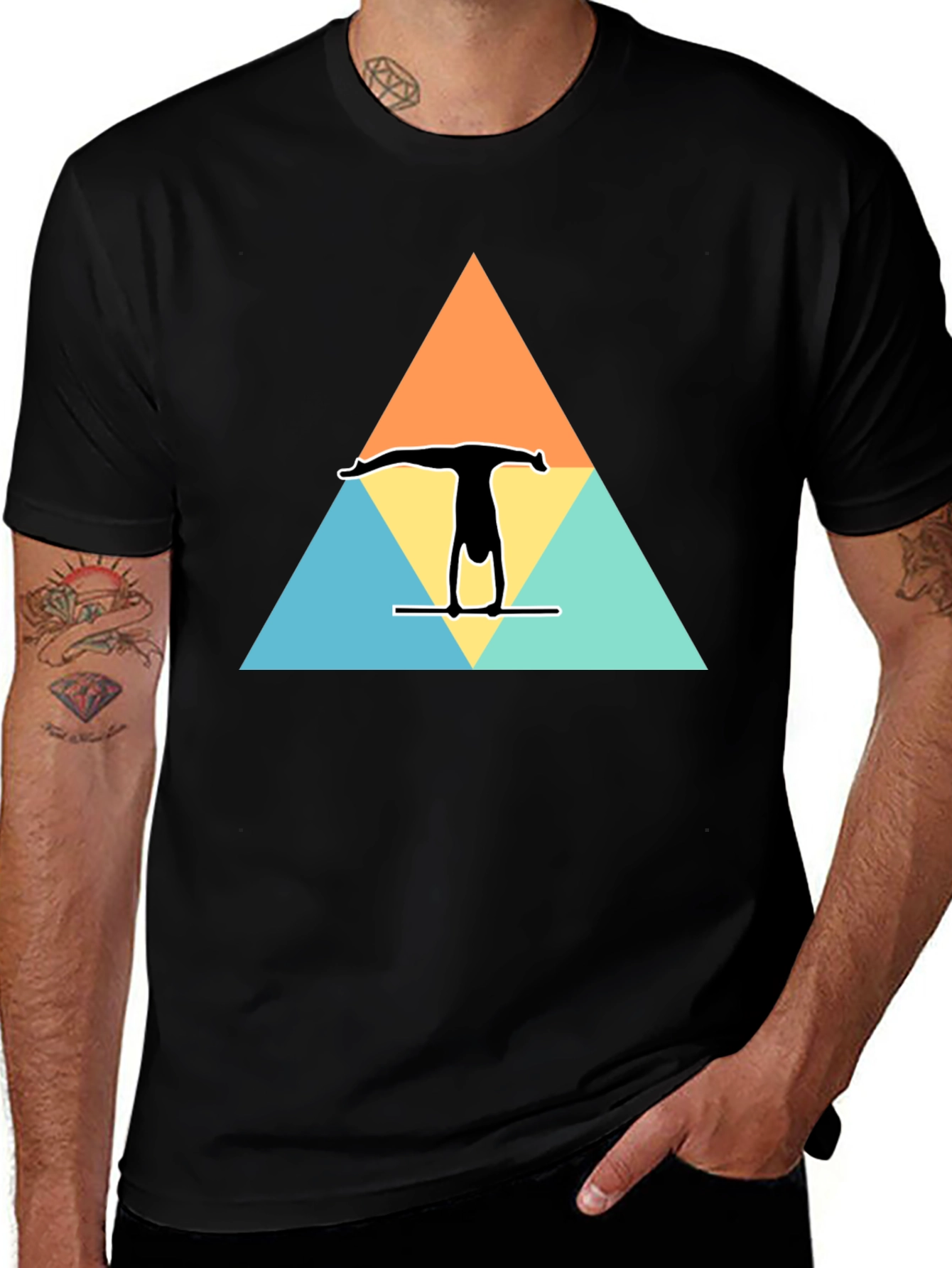 Variant 2 of Balance Beam T-Shirt | Artistic Gymnastics Tee