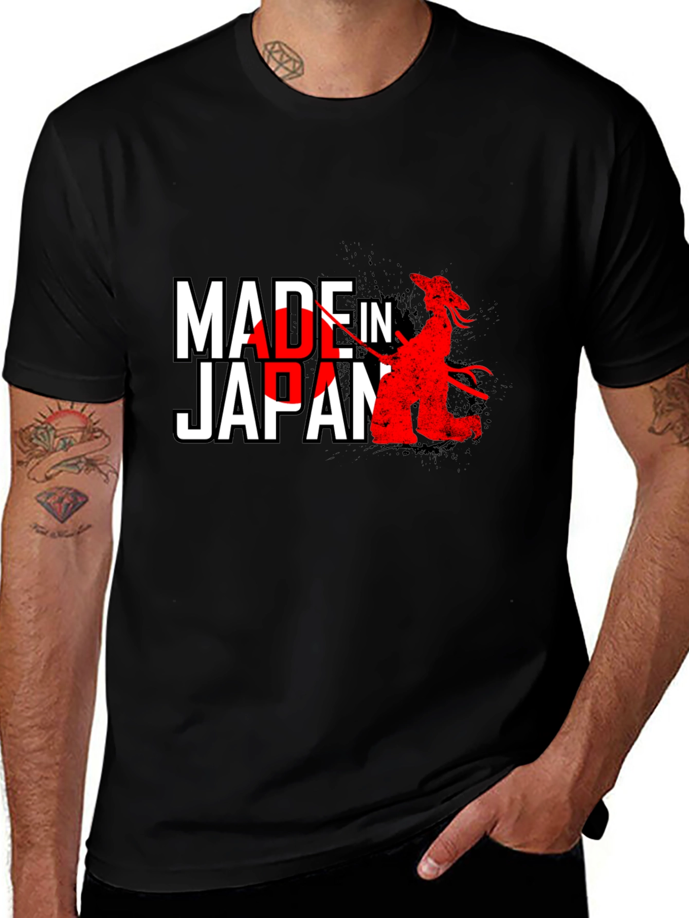 Variant 15 of Made in Japan T-Shirt Samurai Graphic Tee