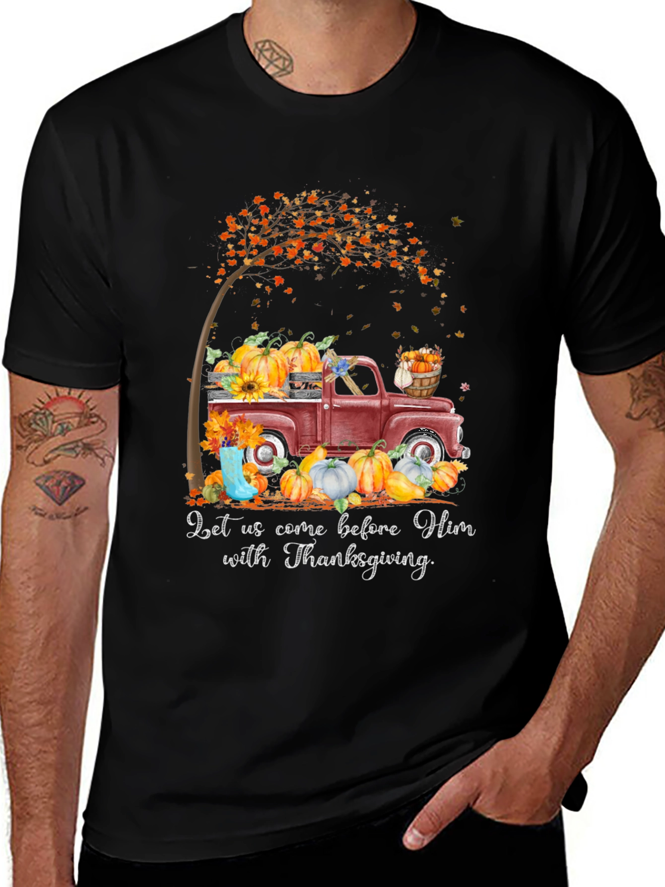 Thanksgiving Truck Graphic Tee