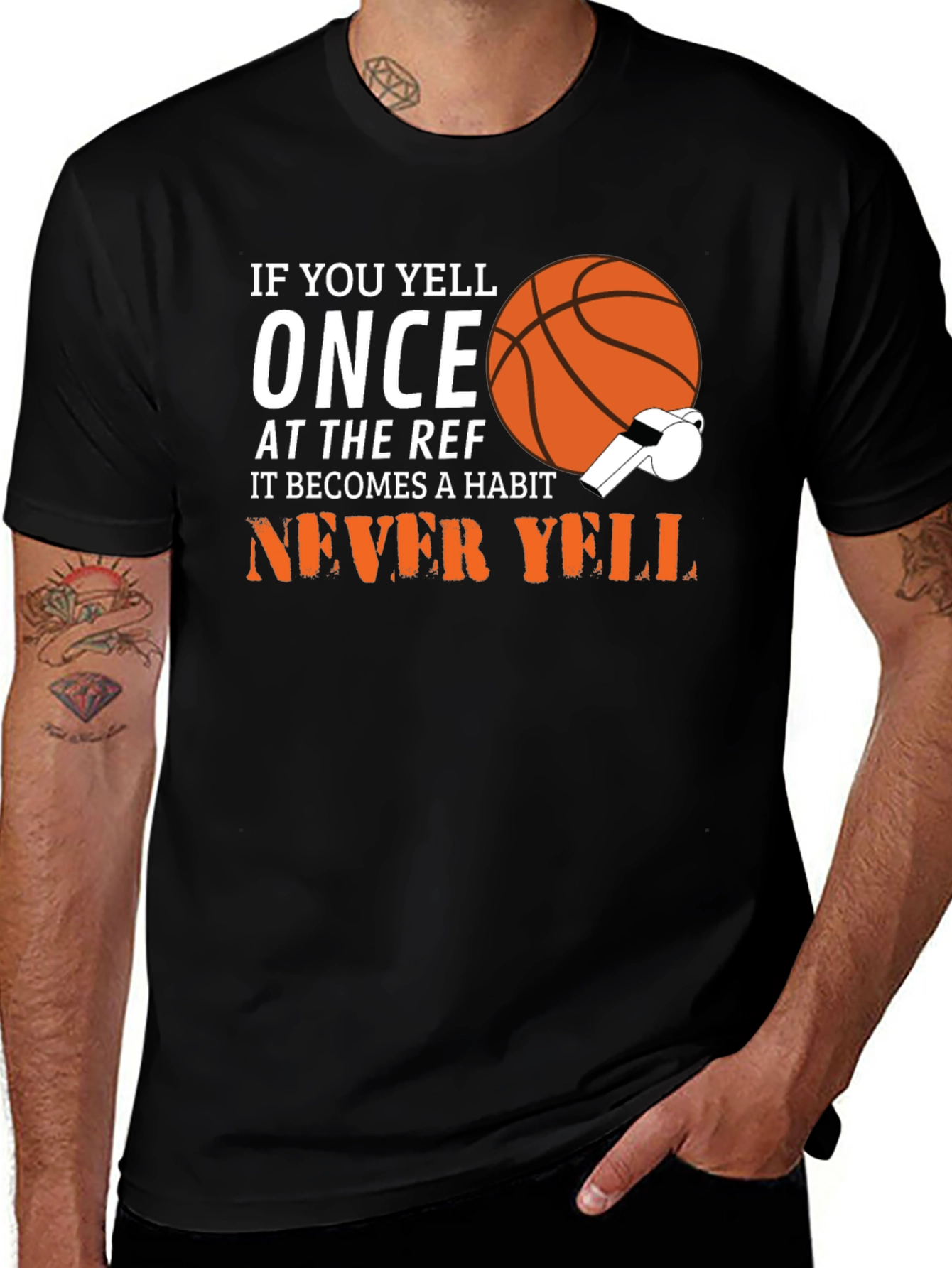 Variant 7 of Never Yell at The Ref T-Shirt