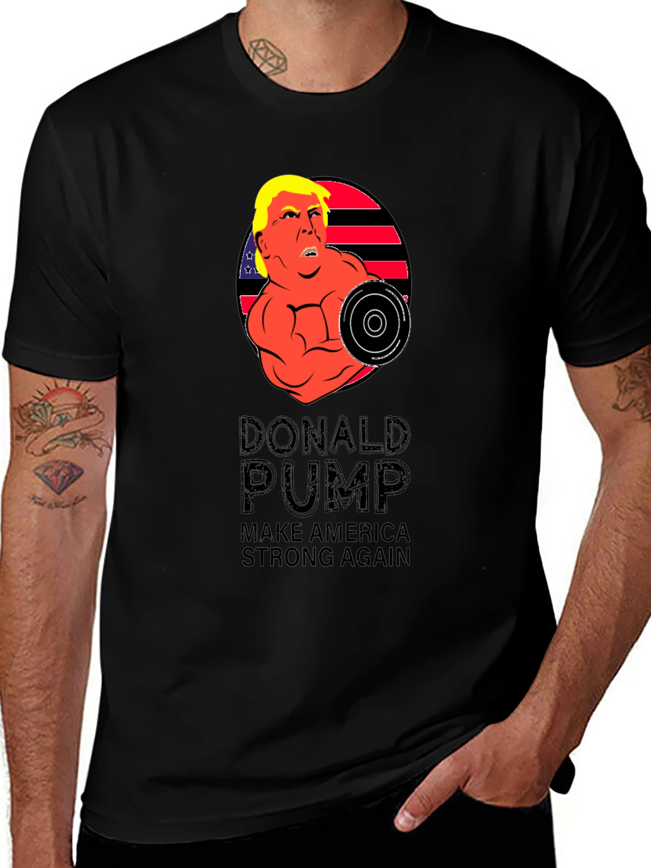 Donald Pump Make America Strong Again T-Shirt