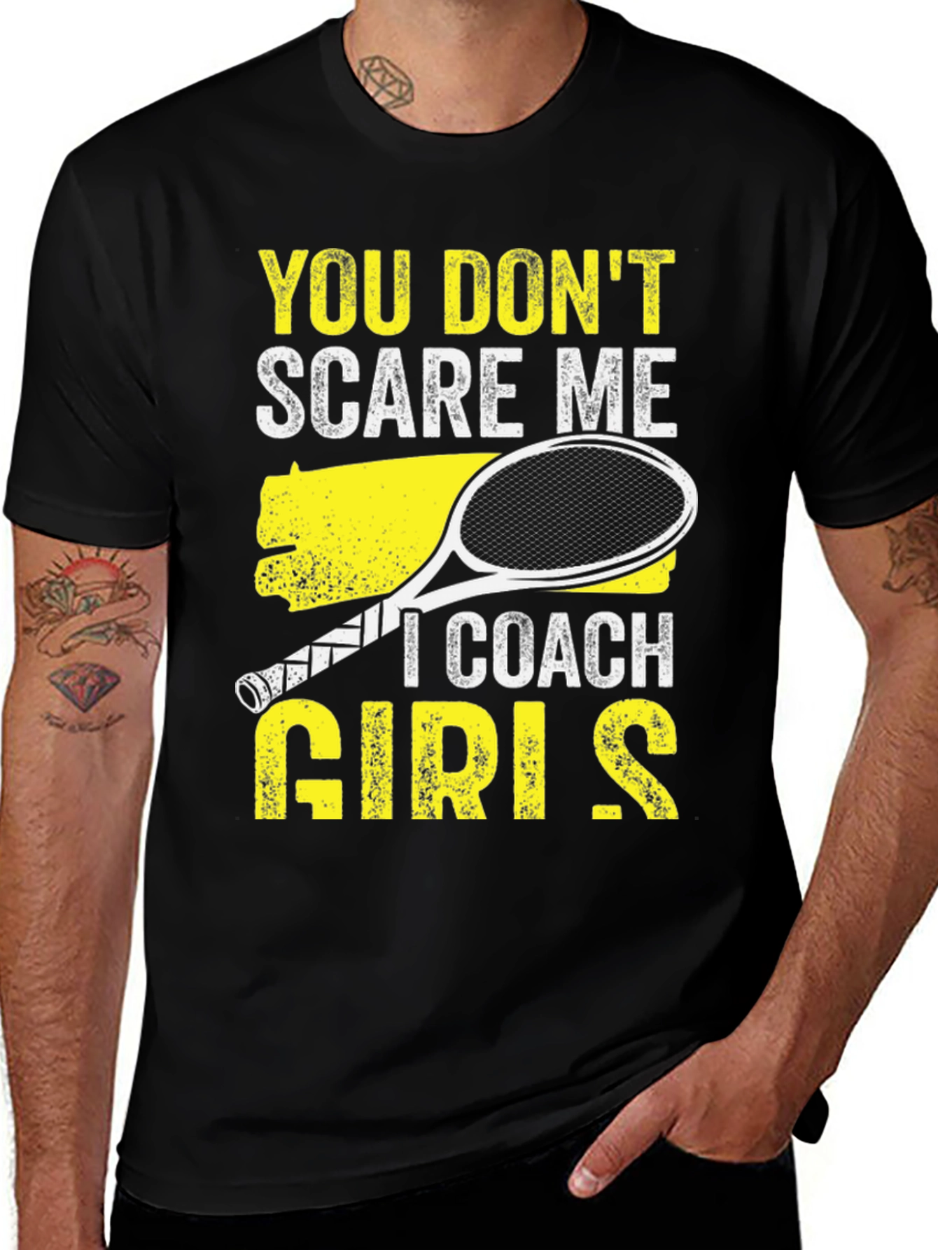 Variant 27 of Tennis Coach Girls T-Shirt