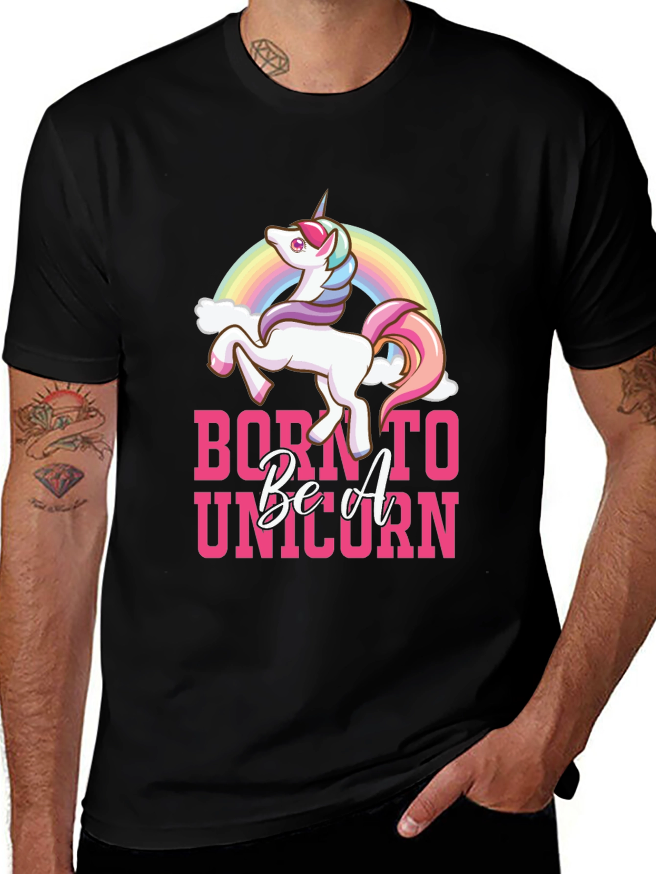 Variant 16 of Born to be a Unicorn T-Shirt
