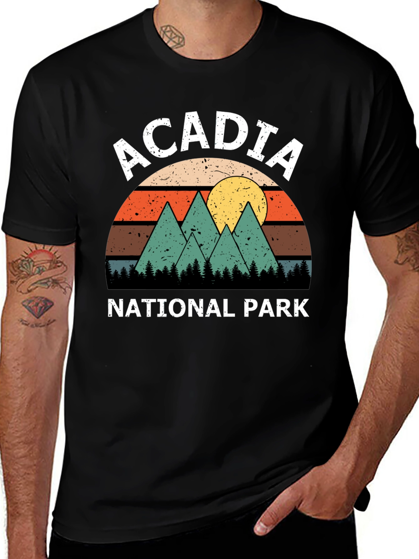Variant 8 of Acadia National Park Graphic Tee