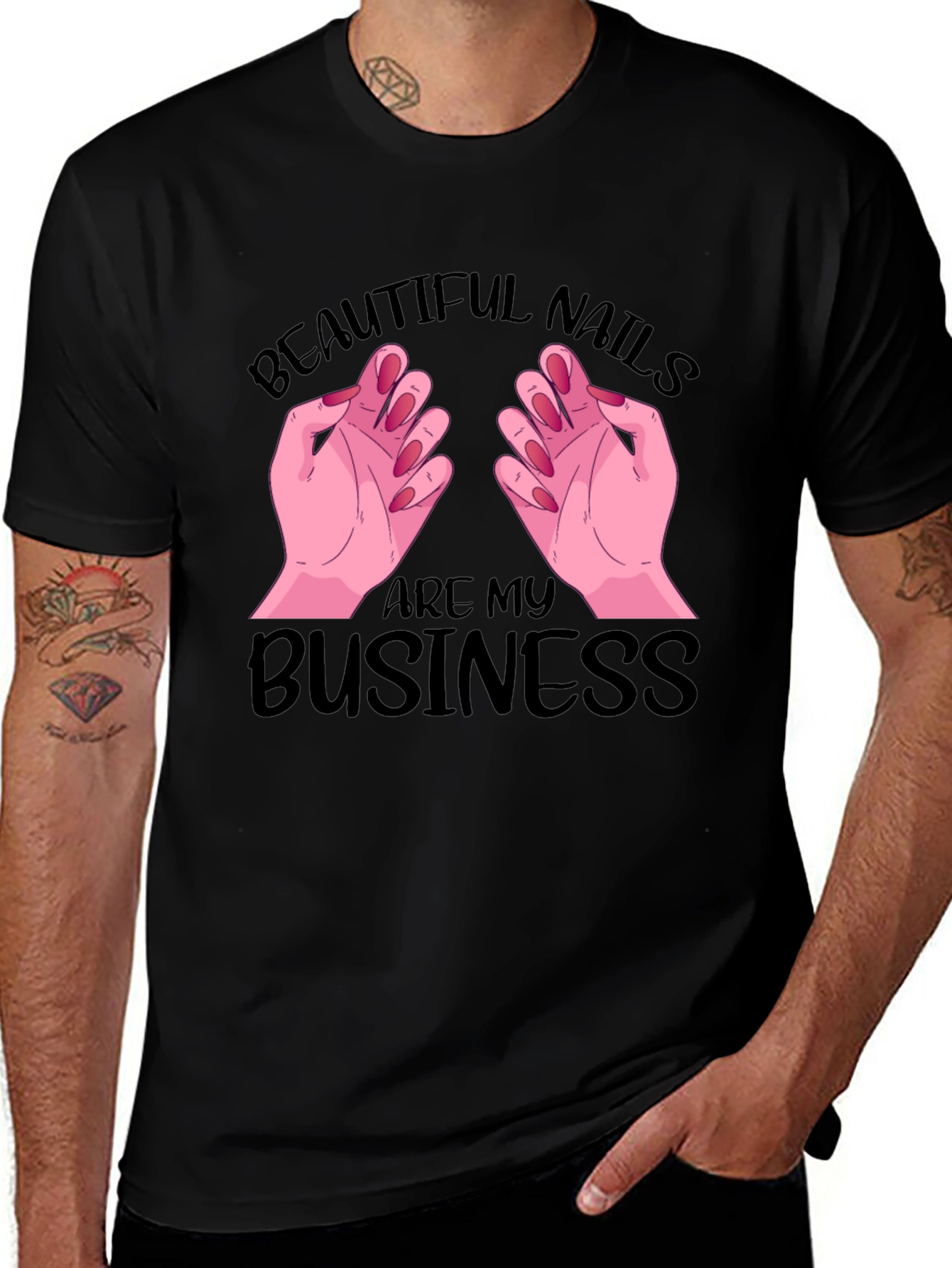 Variant 24 of Beautiful Nails are My Business T-Shirt