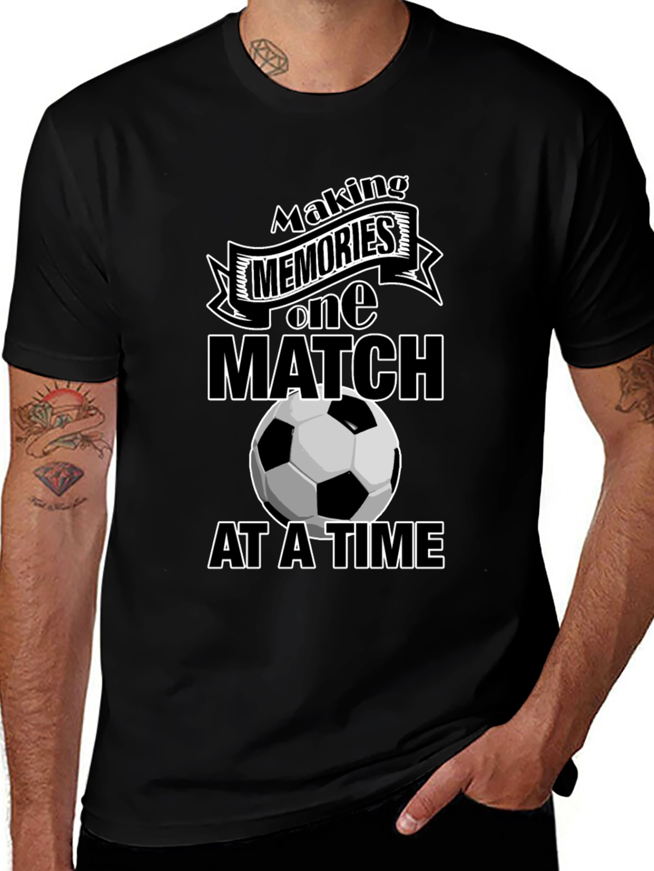 Variant 16 of Making Memories Soccer Graphic Tee