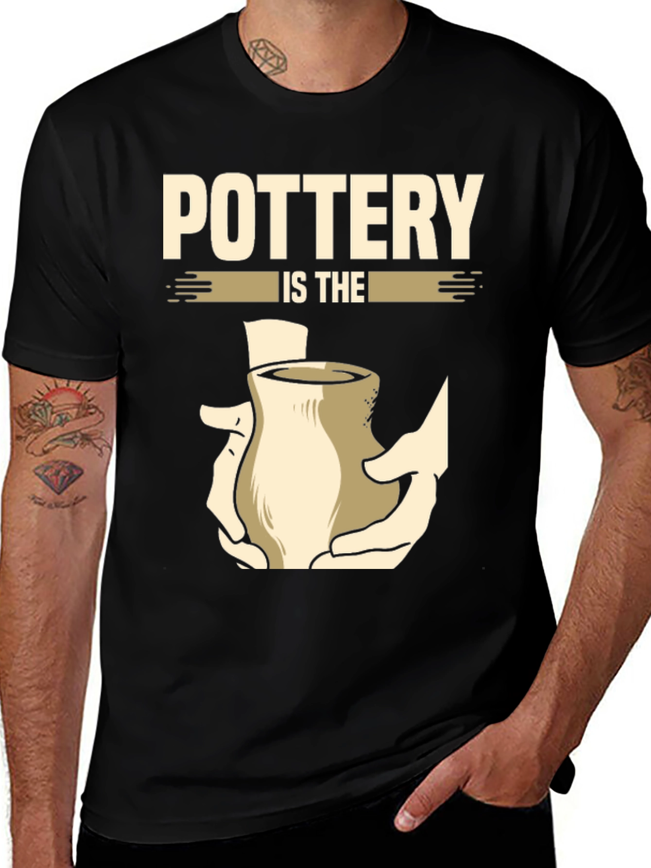 Variant 21 of Pottery Is The Touch T-Shirt