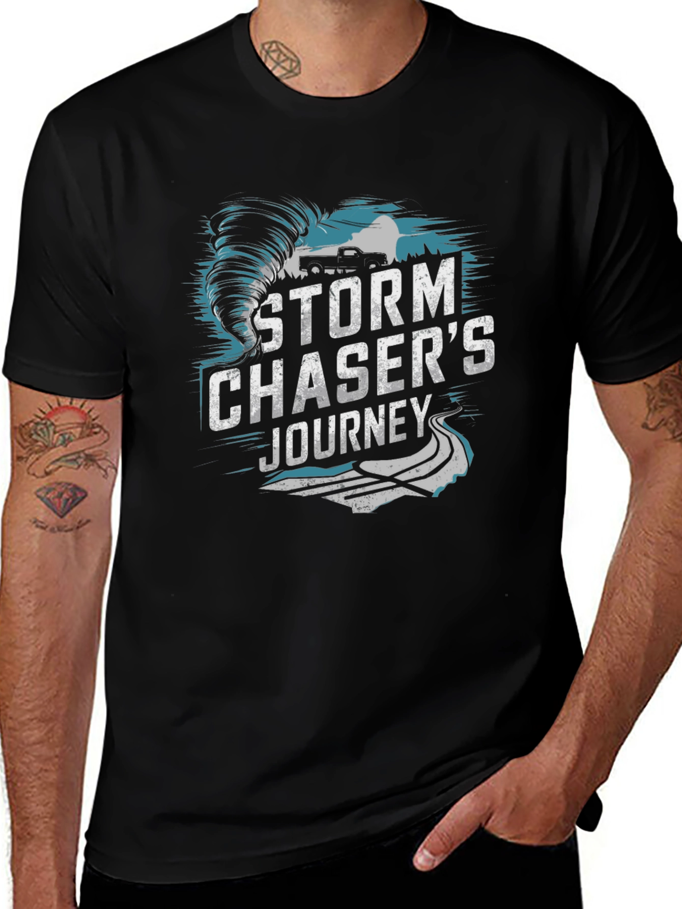 Variant 25 of Storm Chaser's Journey Graphic T-Shirt