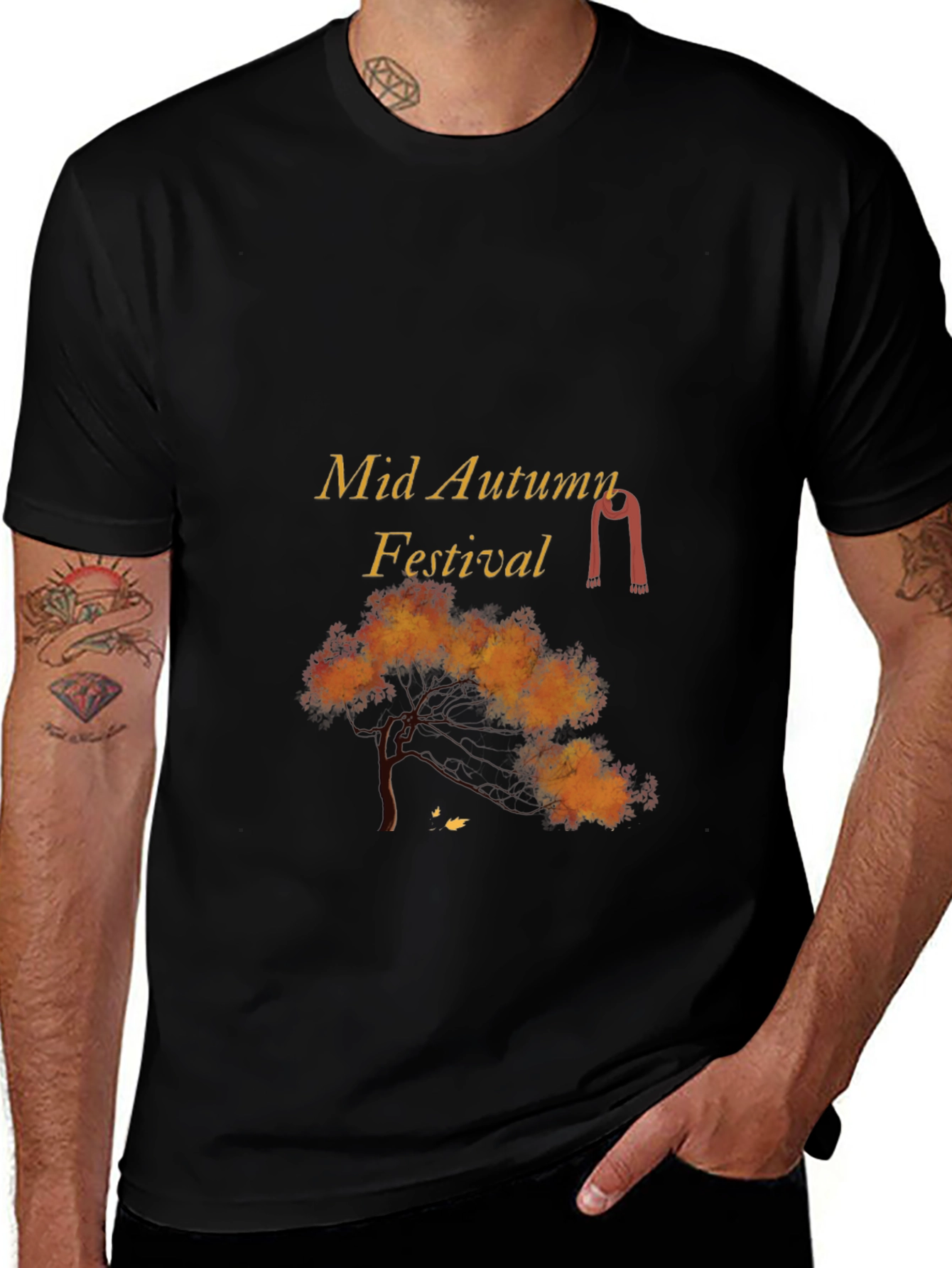 Variant 10 of Mid Autumn Festival Graphic T-Shirt