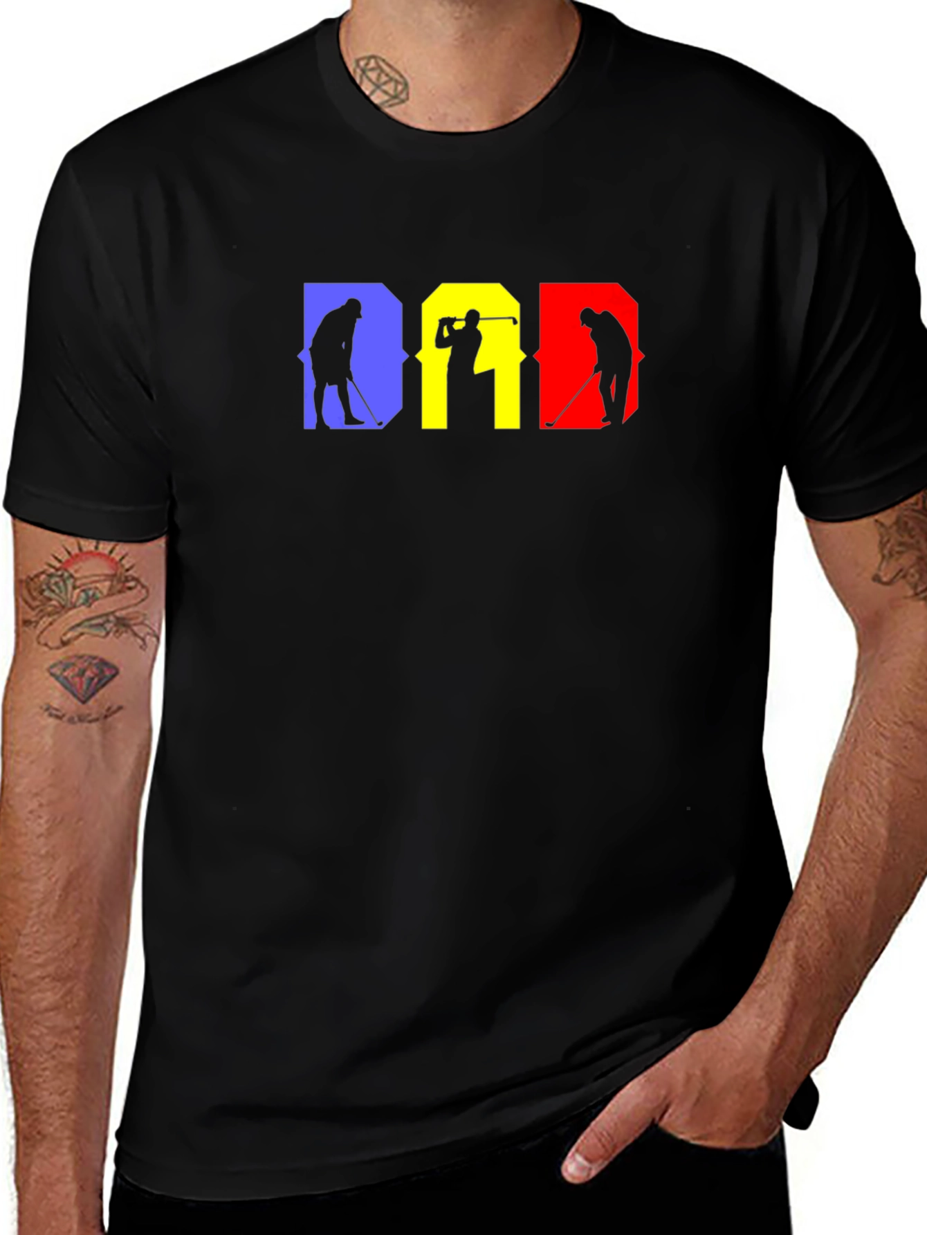 Variant 15 of Golf Dad T-Shirt - Fun Golfer Gift