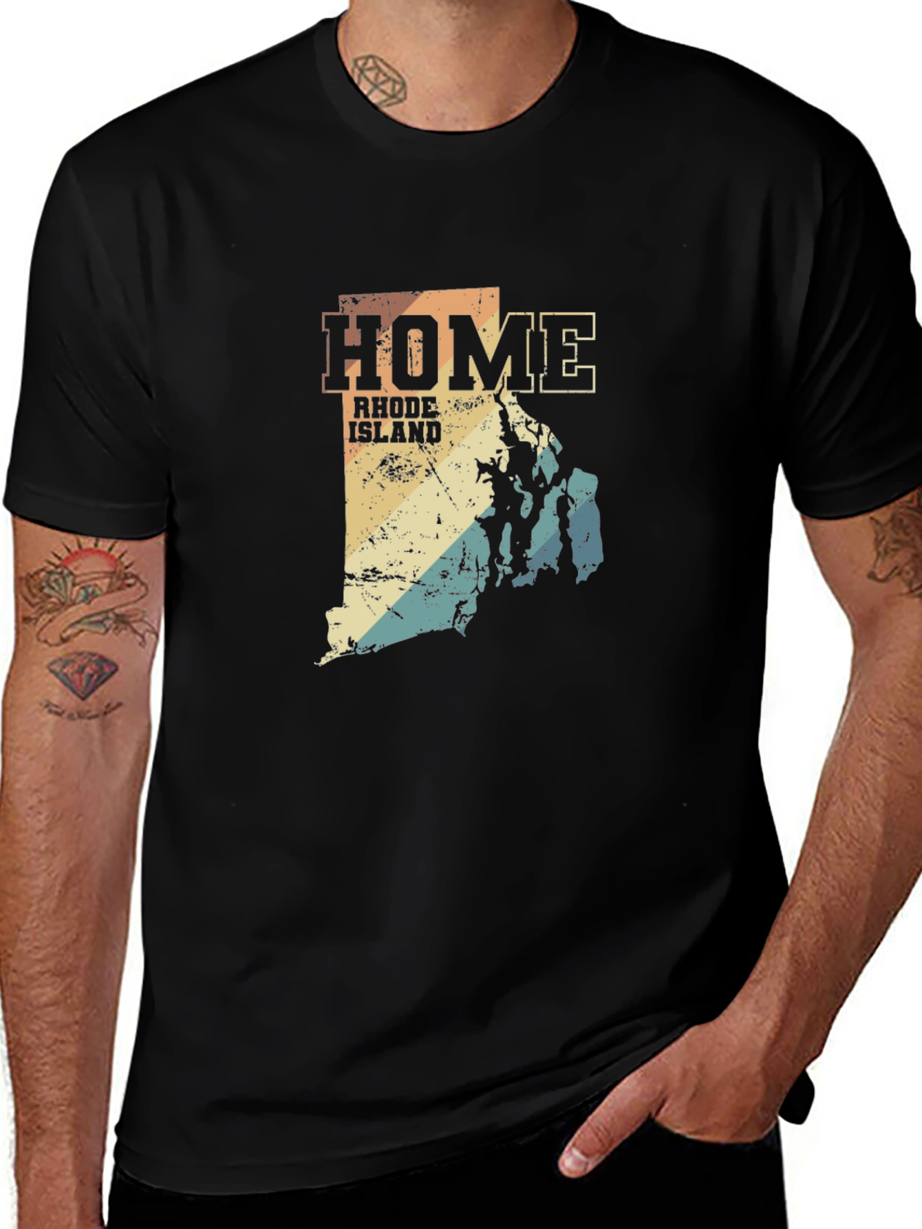Rhode Island Home State Pride T-Shirt