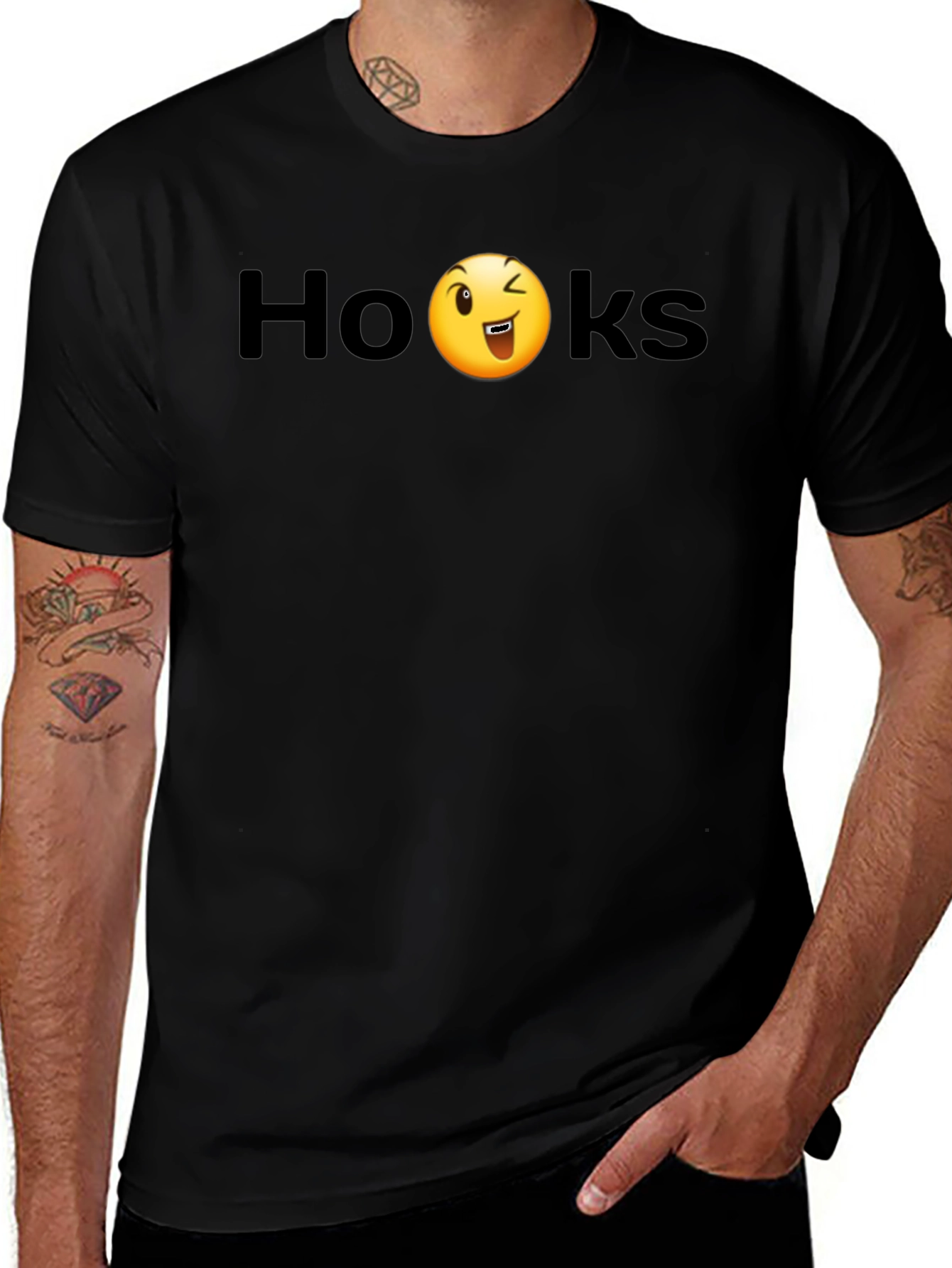 Winking Emoji Humor T-Shirt