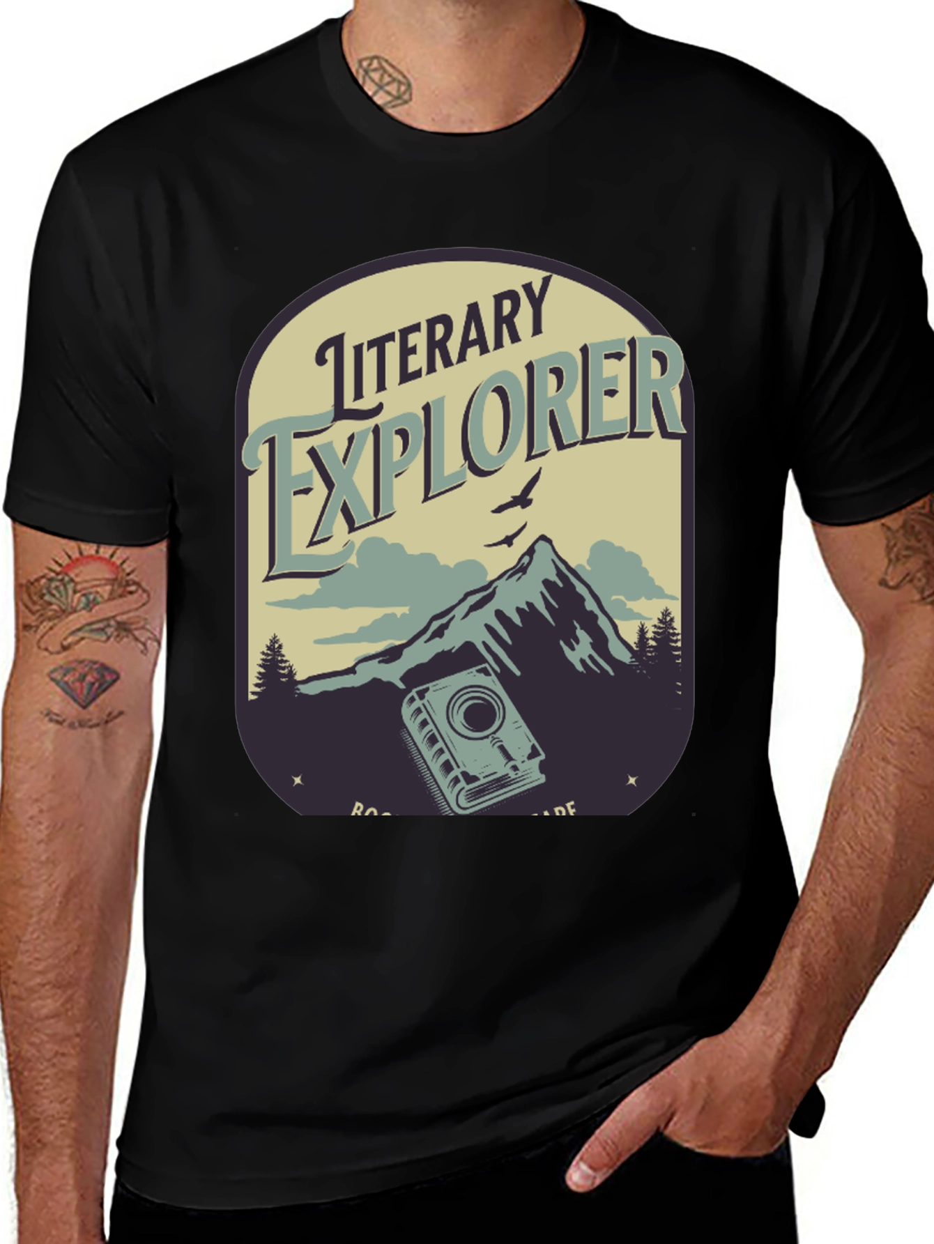 Literary Explorer Graphic Tee