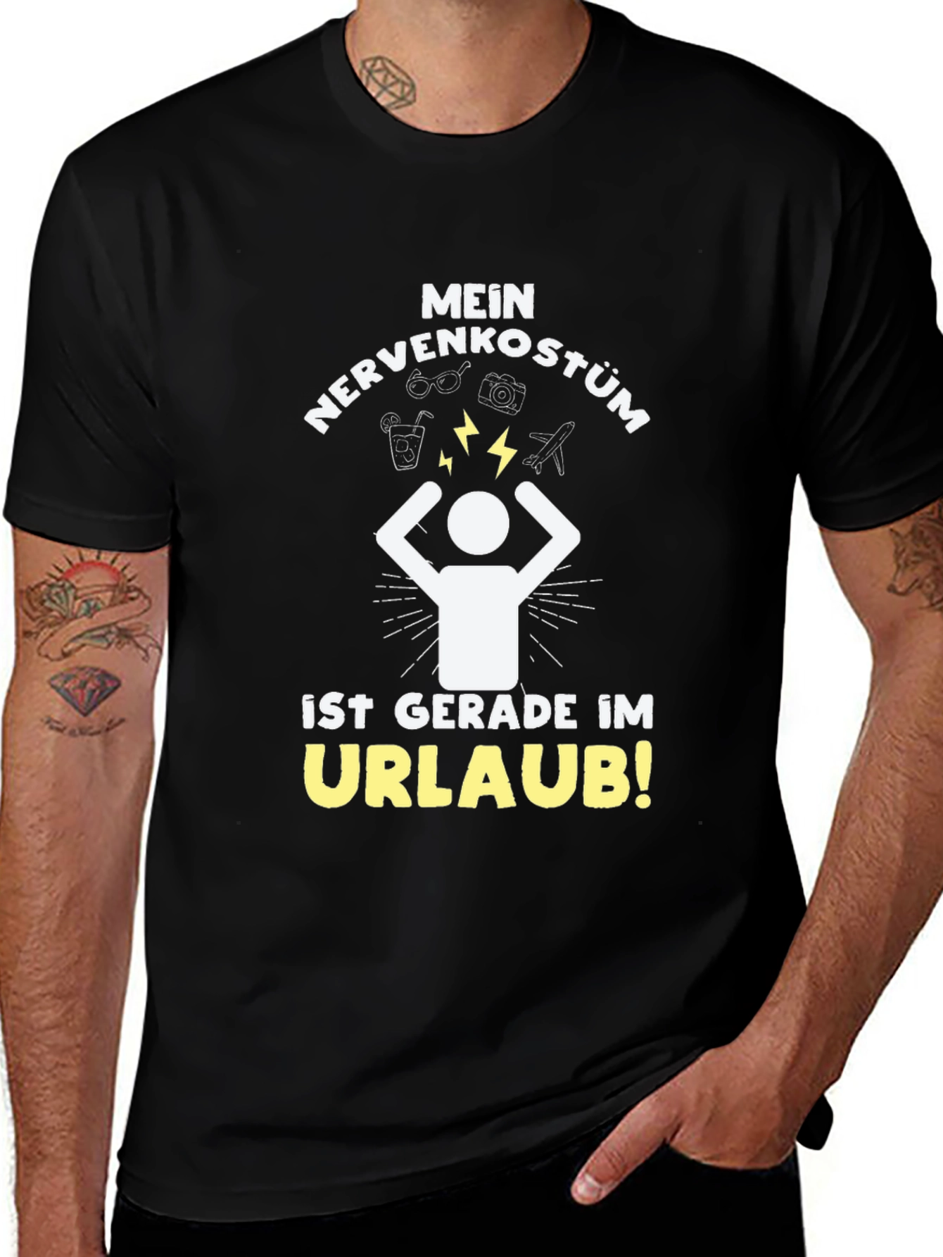 Variant 27 of Mein Nervenkostüm Urlaub Graphic Tee