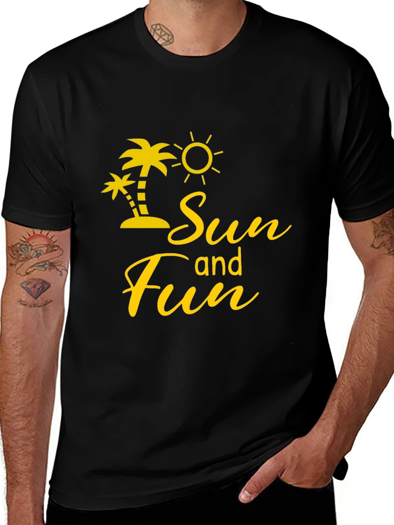 Variant 5 of Sun & Fun Graphic Tee - Vacation Vibes