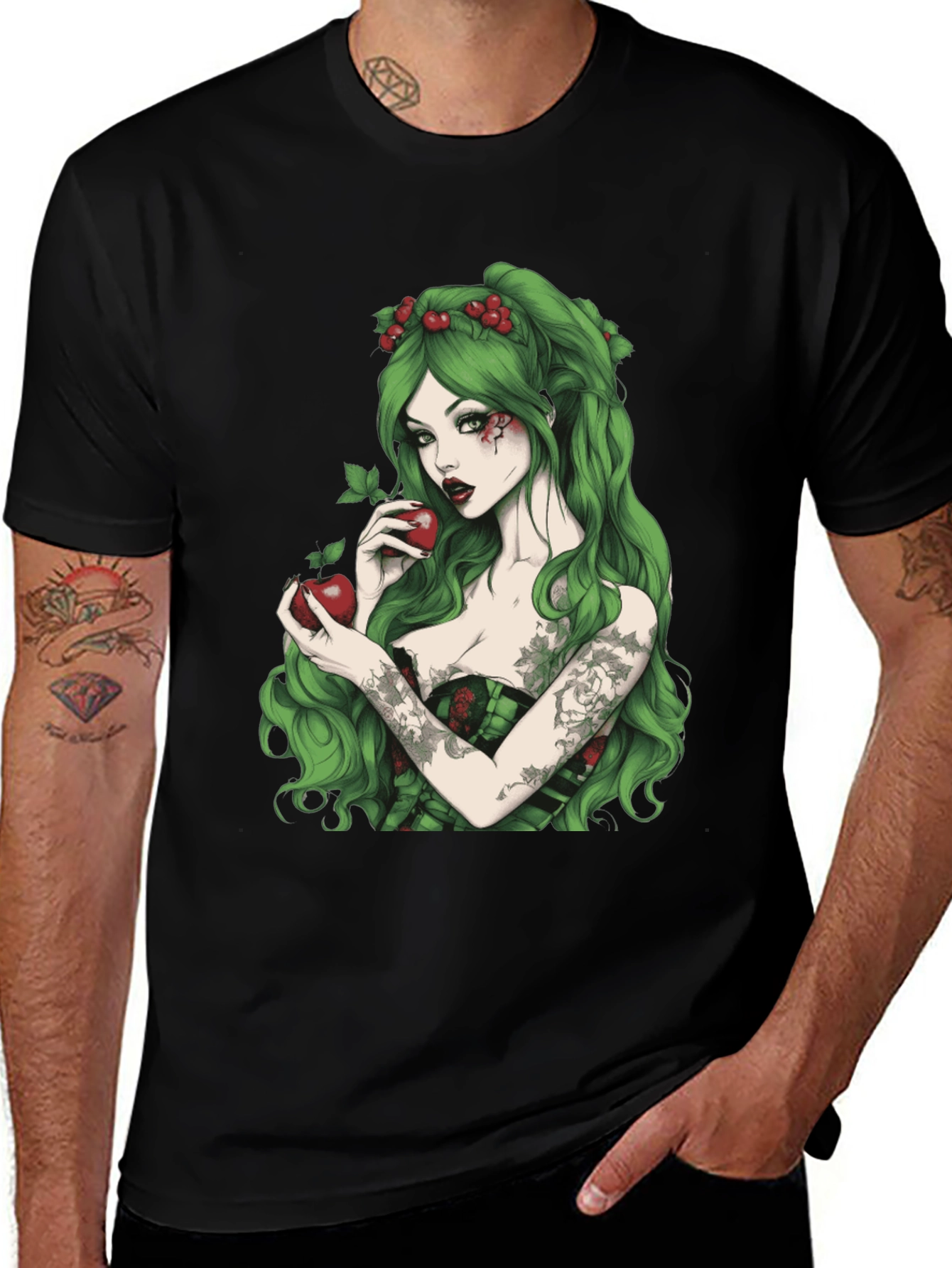 Variant 20 of Poison Ivy Style T-Shirt - Deadly Beauty
