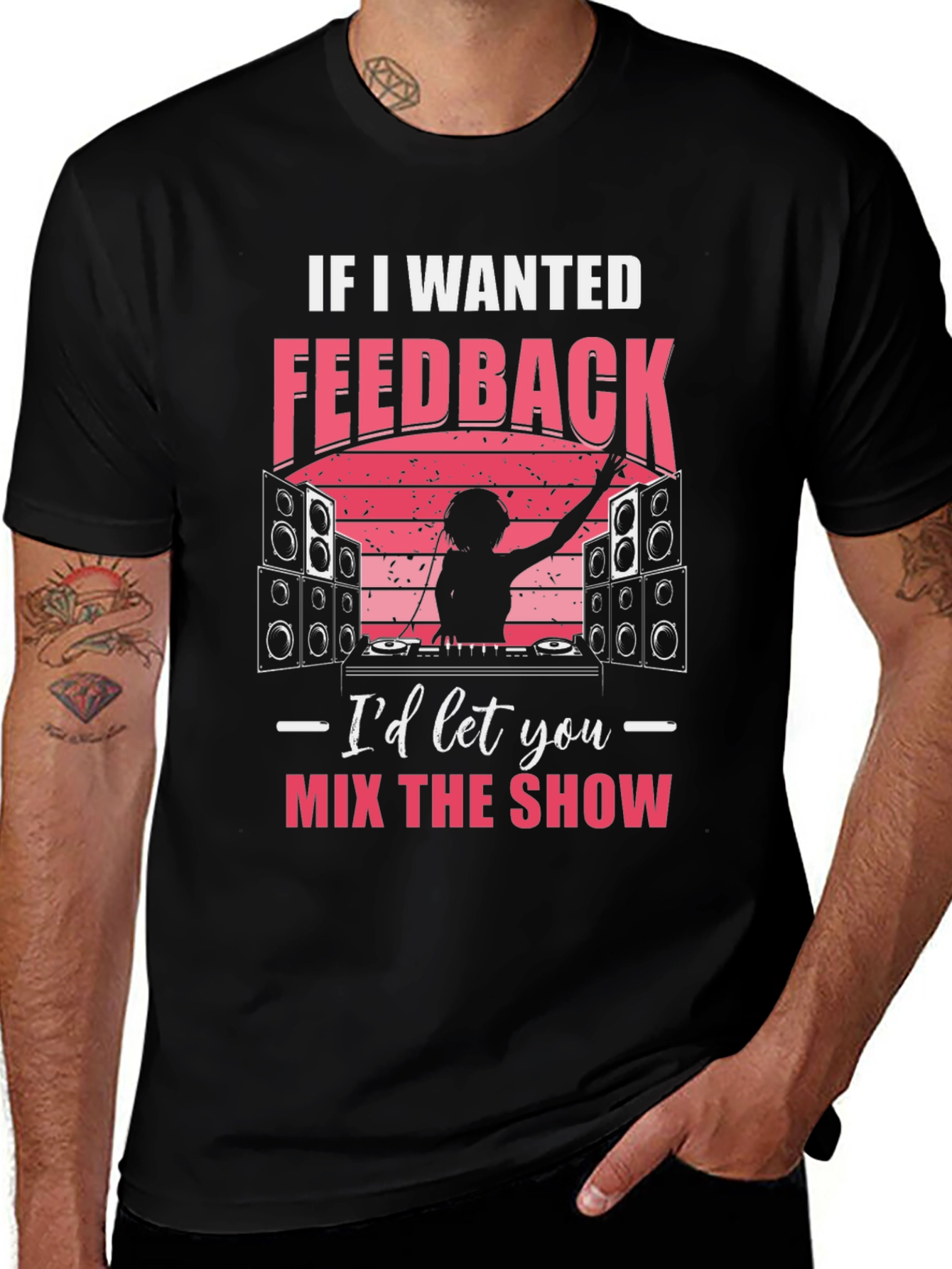 DJ Feedback T-Shirt - Music Lover Gift