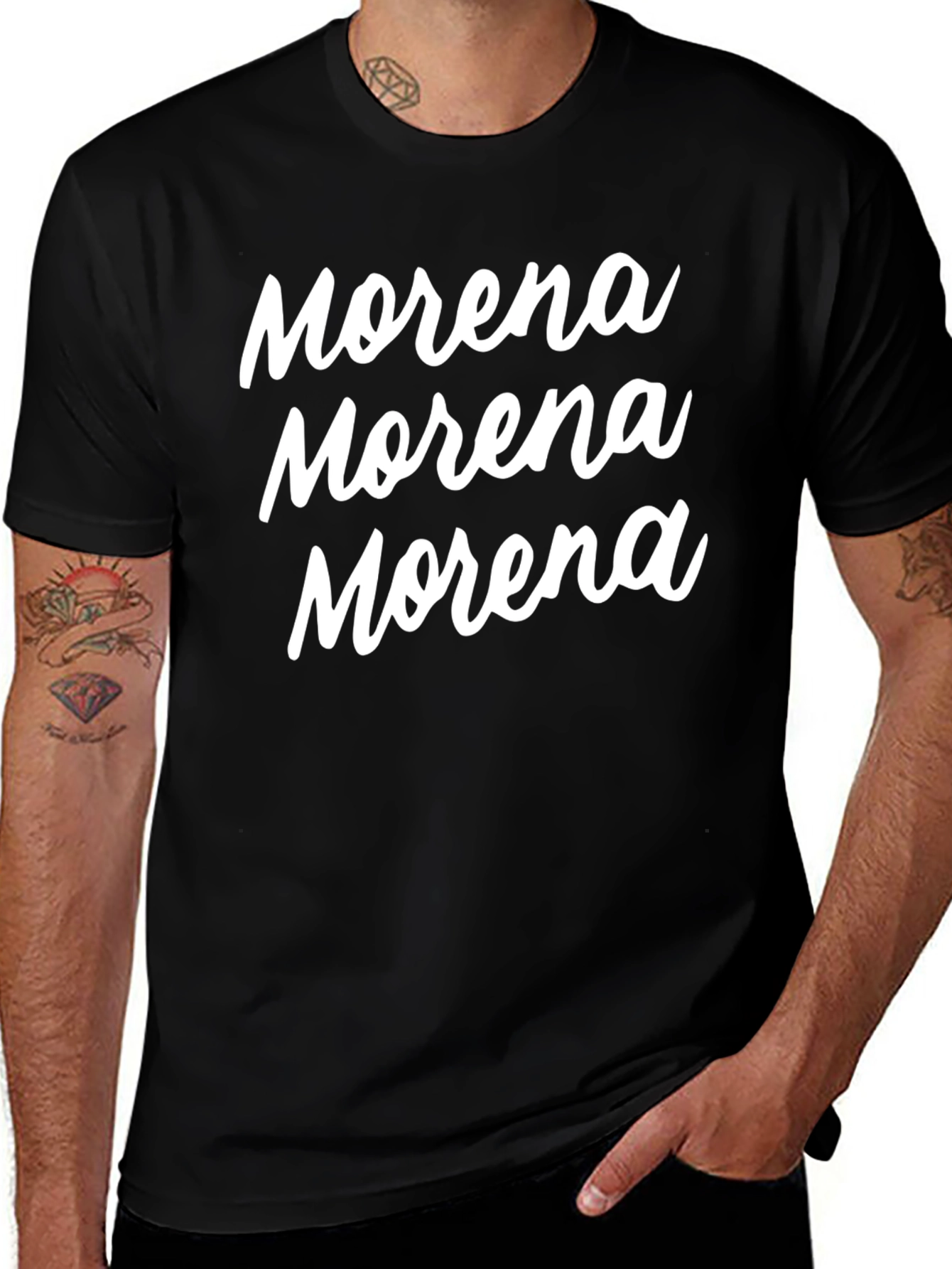 Variant 4 of Morena Graphic Tee - Casual Comfort