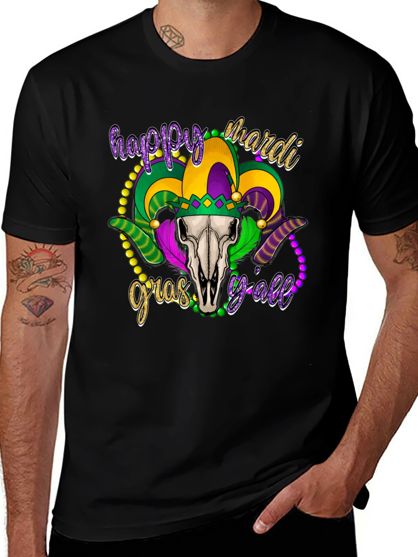 Mardi Gras Y'all T-Shirt
