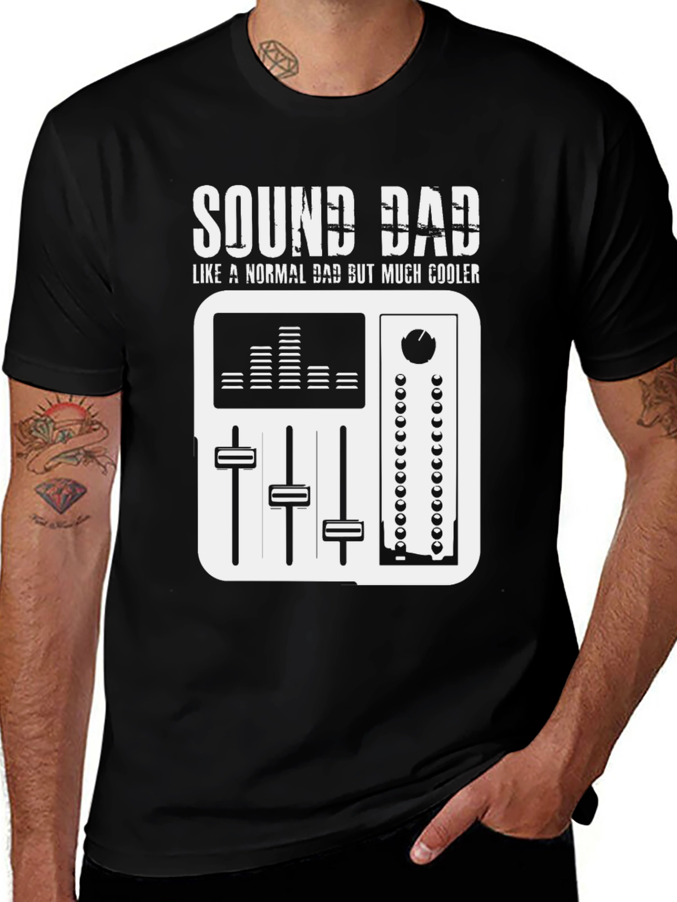 Sound Dad T-Shirt - Musician Father's Day Gift