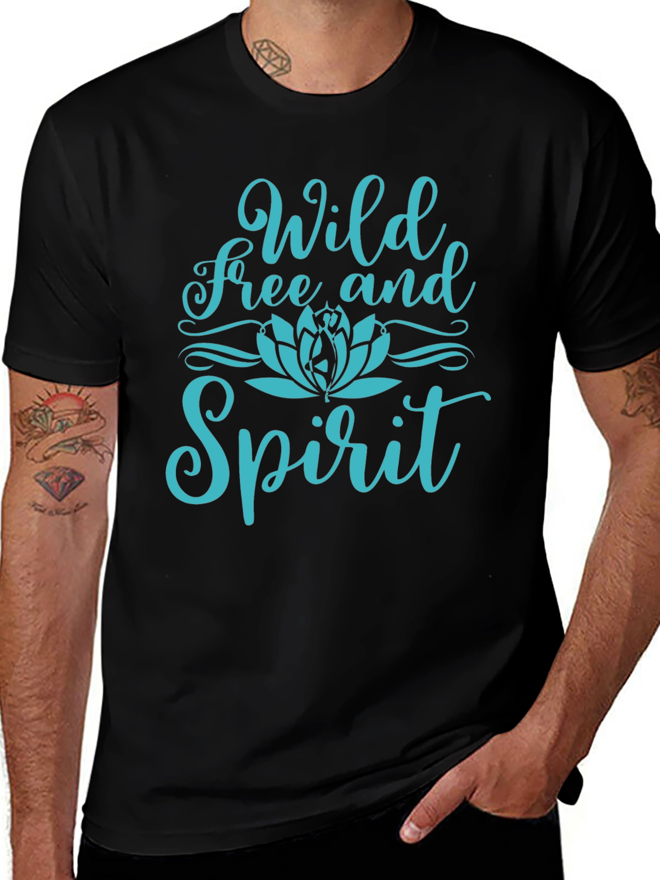 Wild Free Spirit Graphic T-Shirt