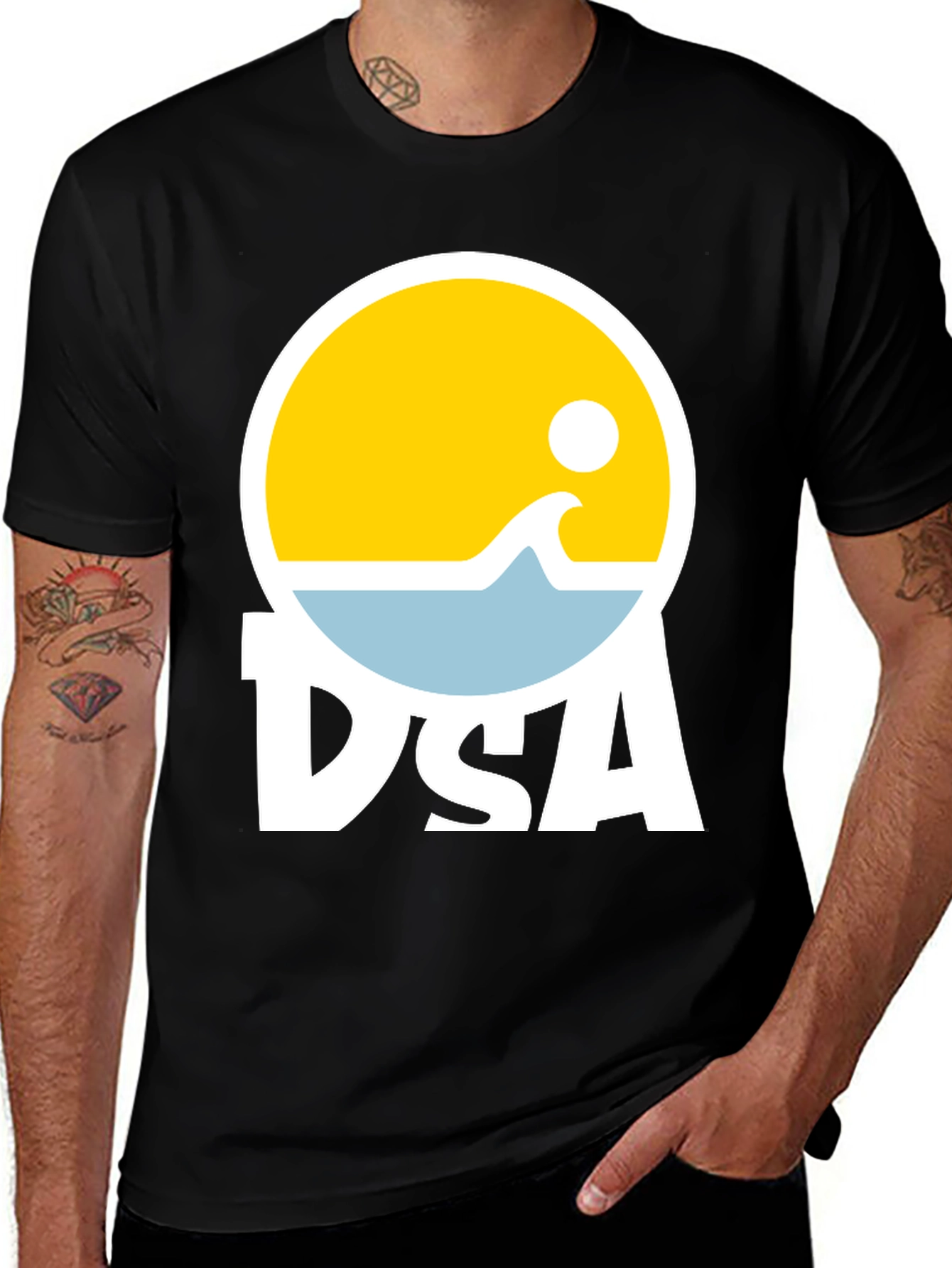 DSA T-Shirt - Sun, Sea, and Socialist Solidarity