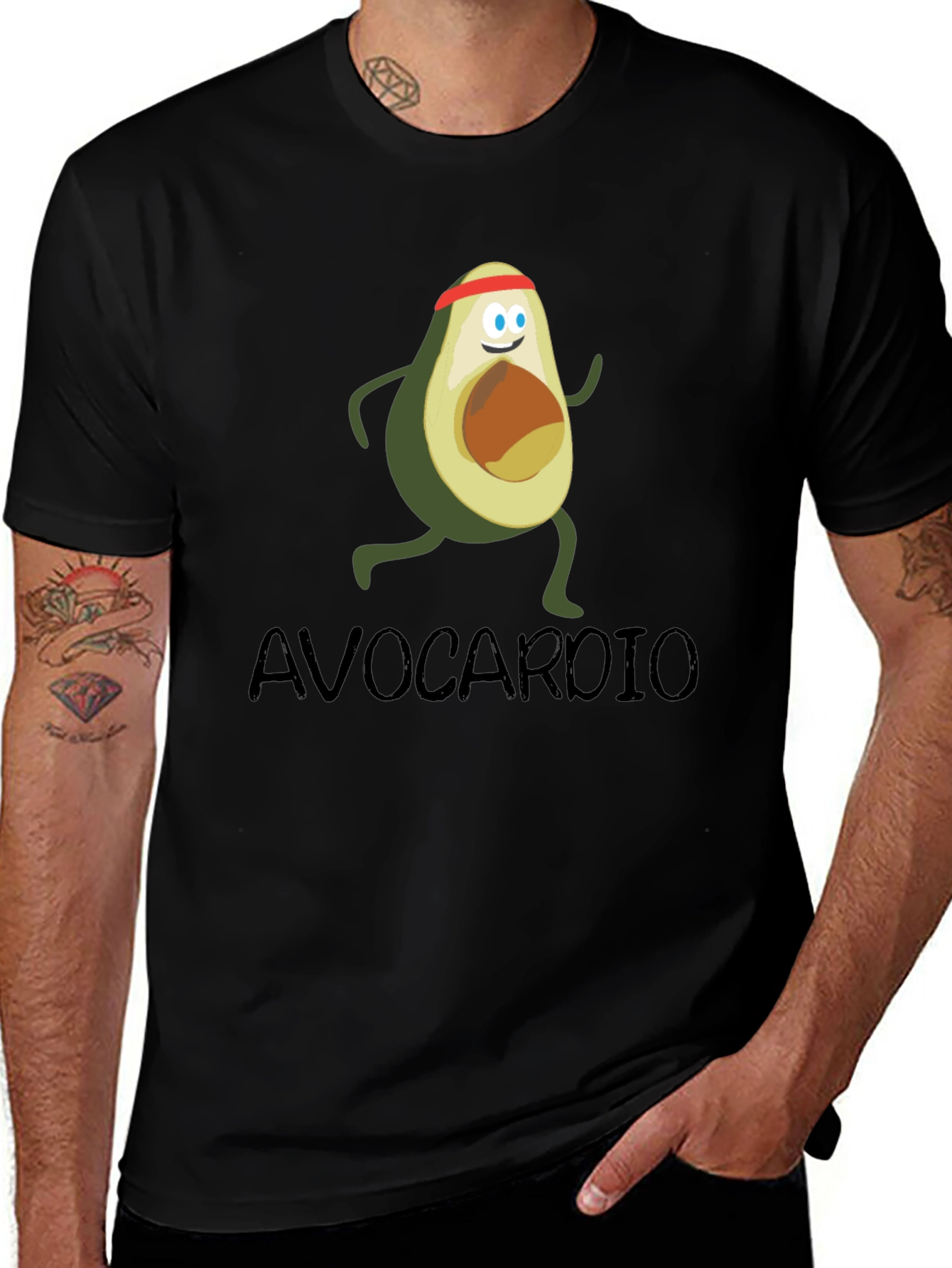 Variant 9 of Avocardio T-Shirt - Funny Workout Tee