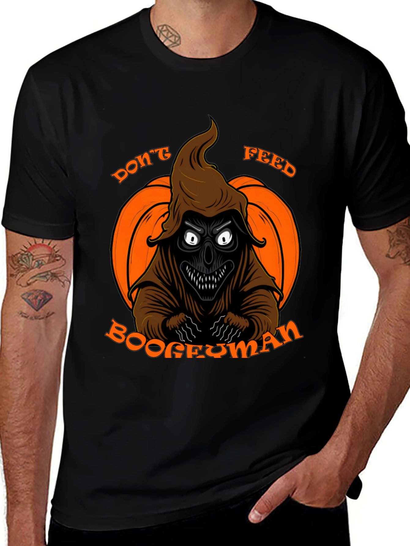 Don't Feed Boogeyman Halloween T-Shirt
