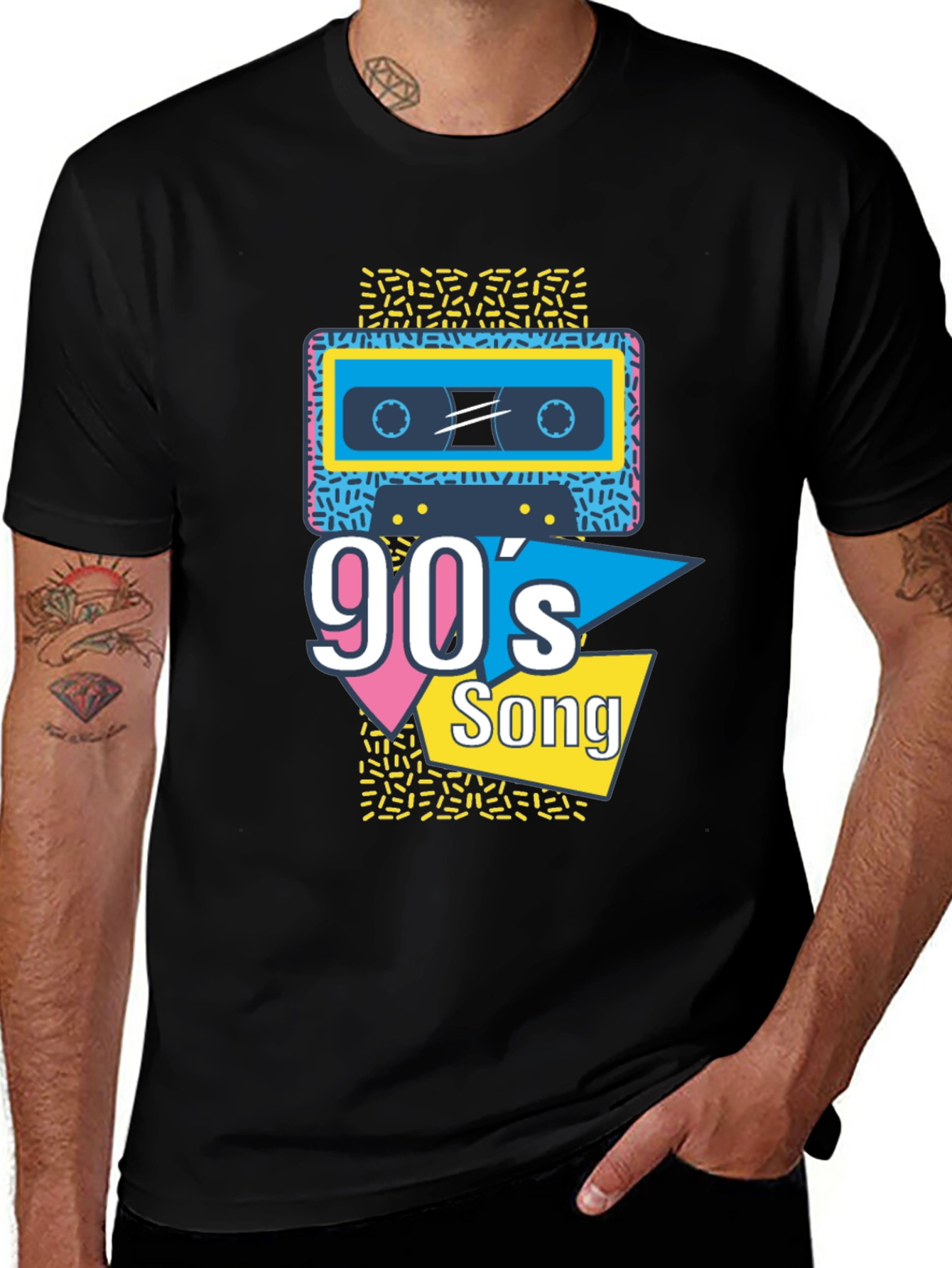 Variant 20 of Retro 90's Song Graphic T-Shirt