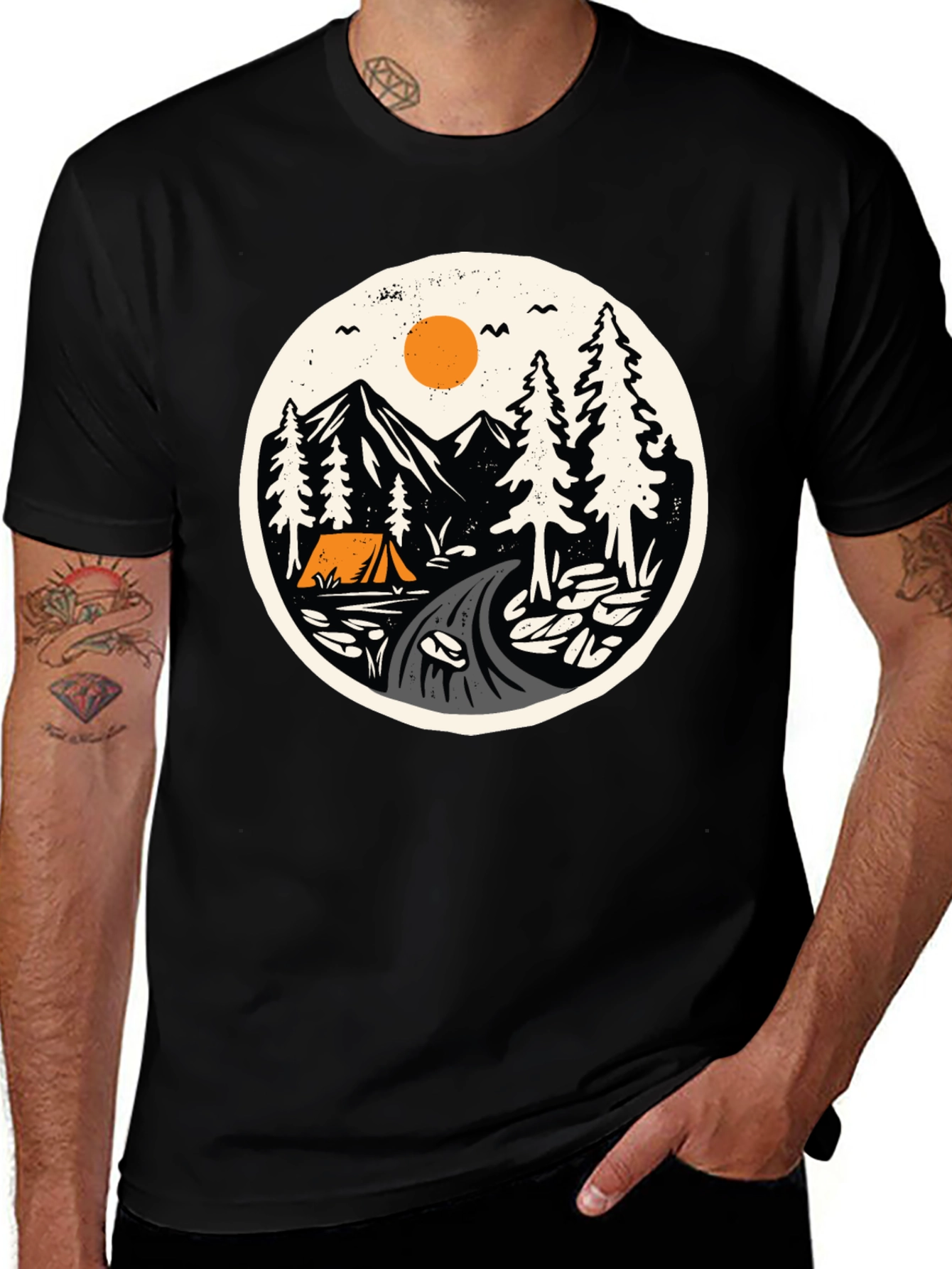Variant 16 of Camping Adventure Graphic T-Shirt