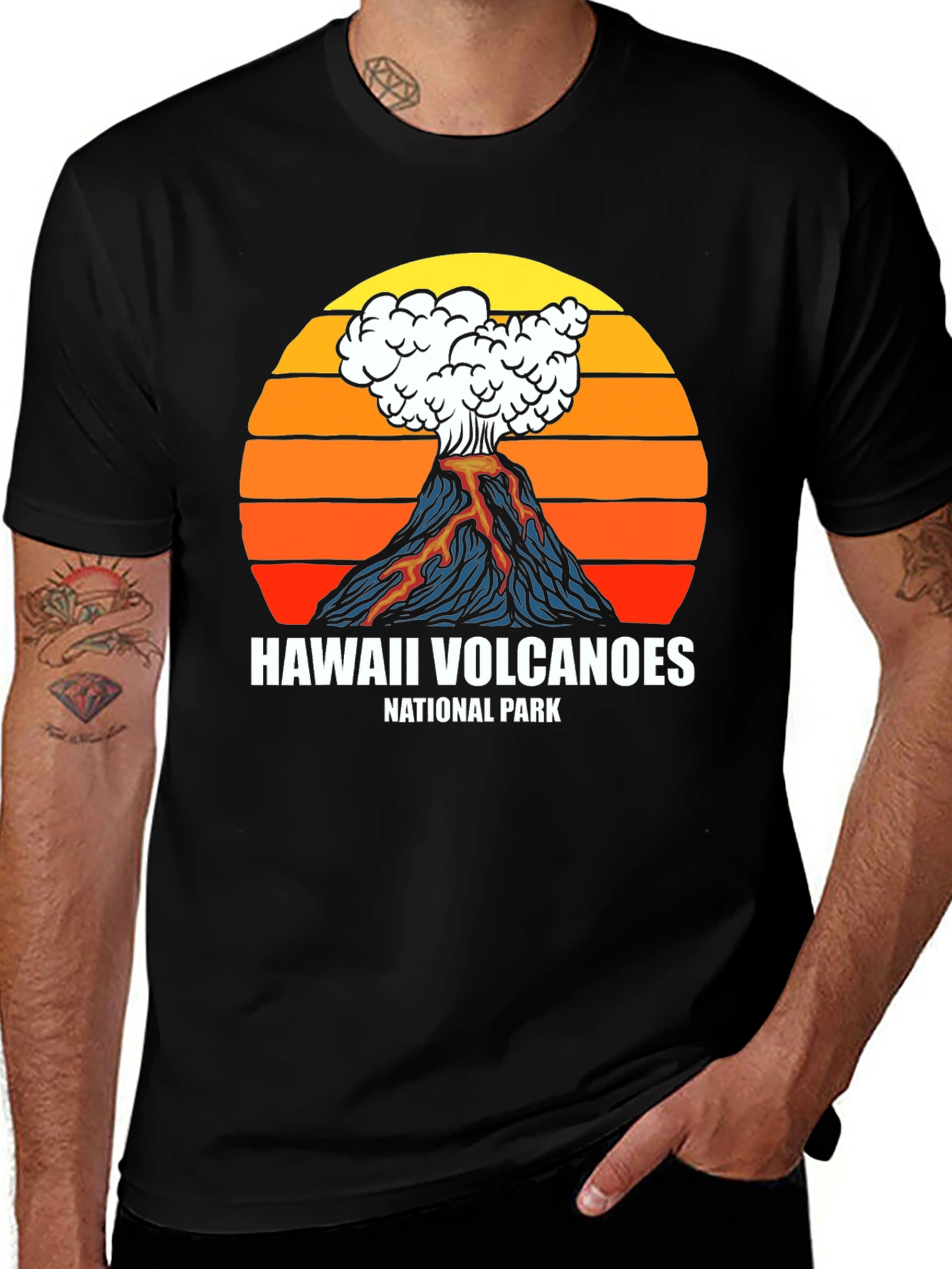 Variant 27 of Hawaii Volcanoes National Park Graphic Tee