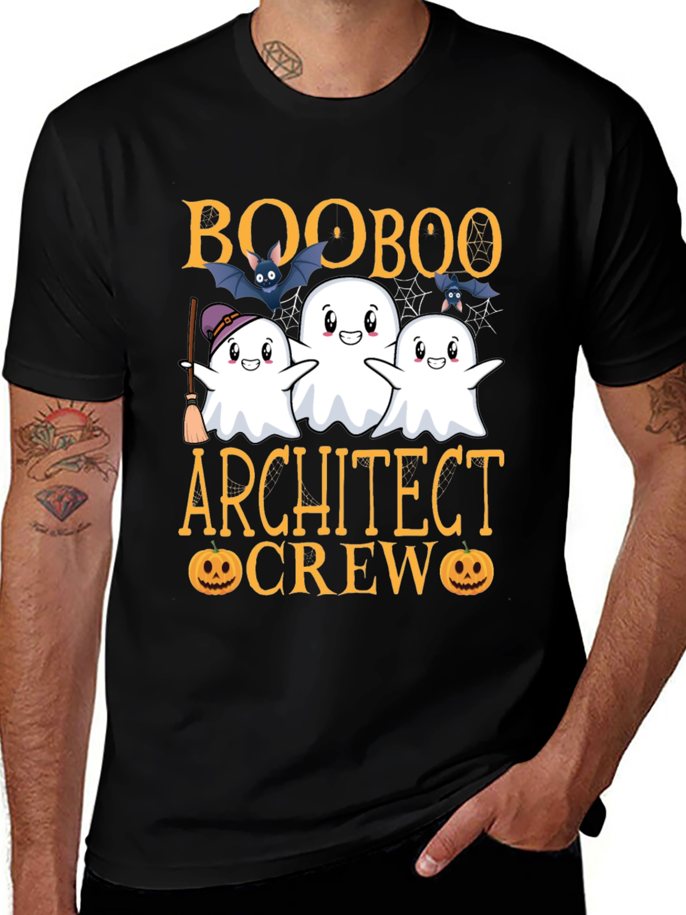 Boo Boo Architect Crew Halloween T-Shirt