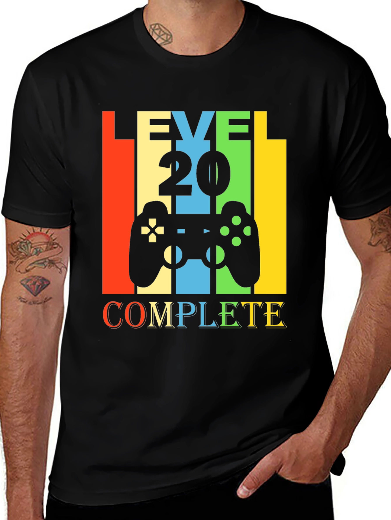 Variant 30 of Level 20 Complete T-Shirt - Gamer Birthday Tee