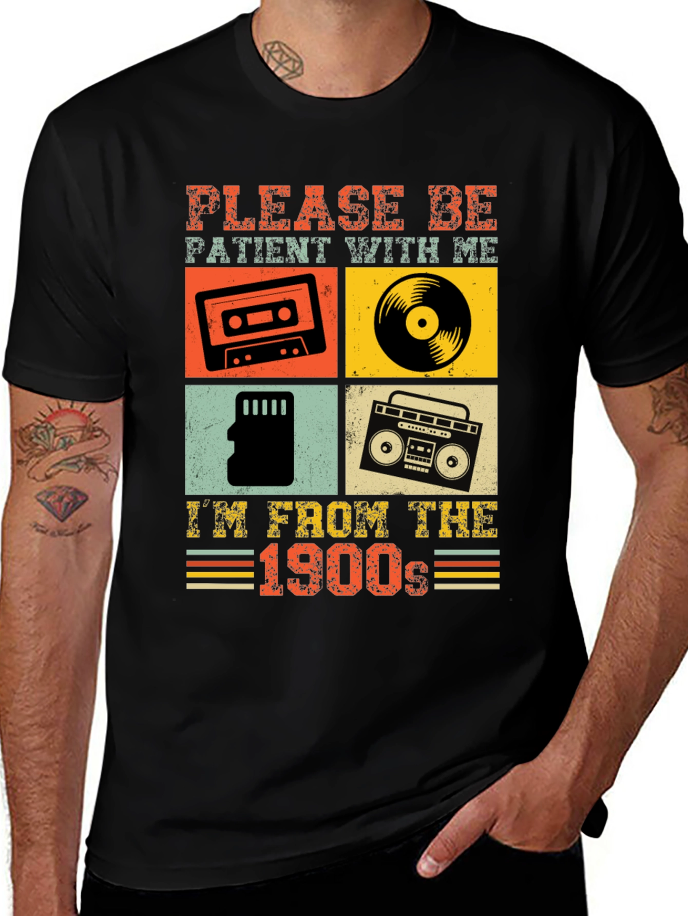 Variant 8 of Retro 1900s Nostalgia T-Shirt