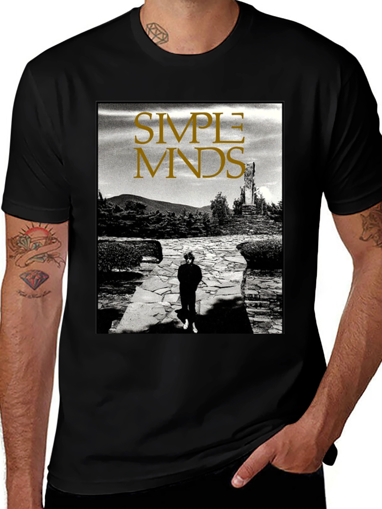 Simple Minds T-Shirt - New Gold Dream Album Cover