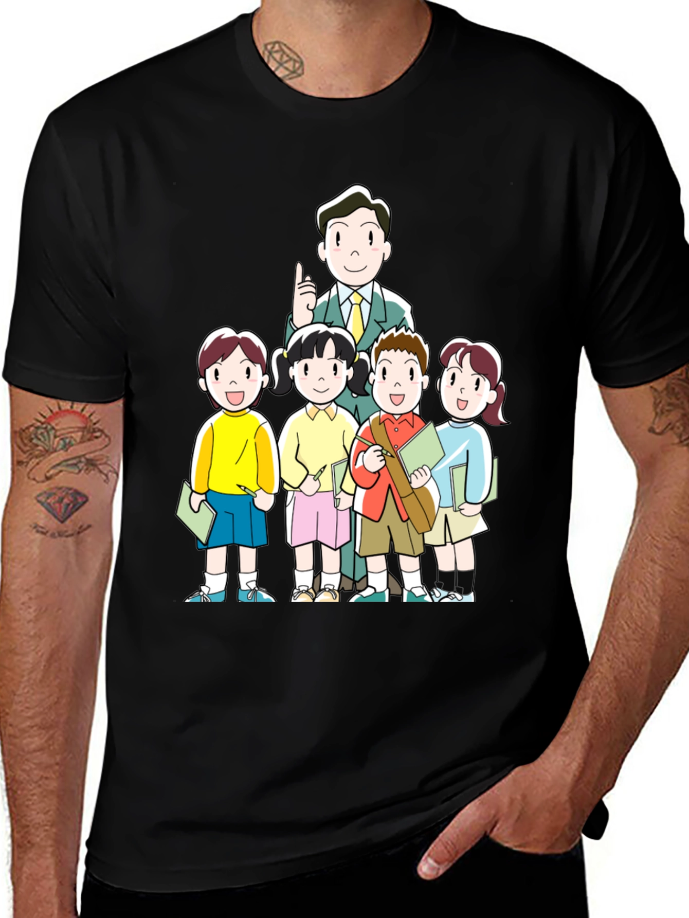 Variant 2 of Teacher and Students Graphic Tee