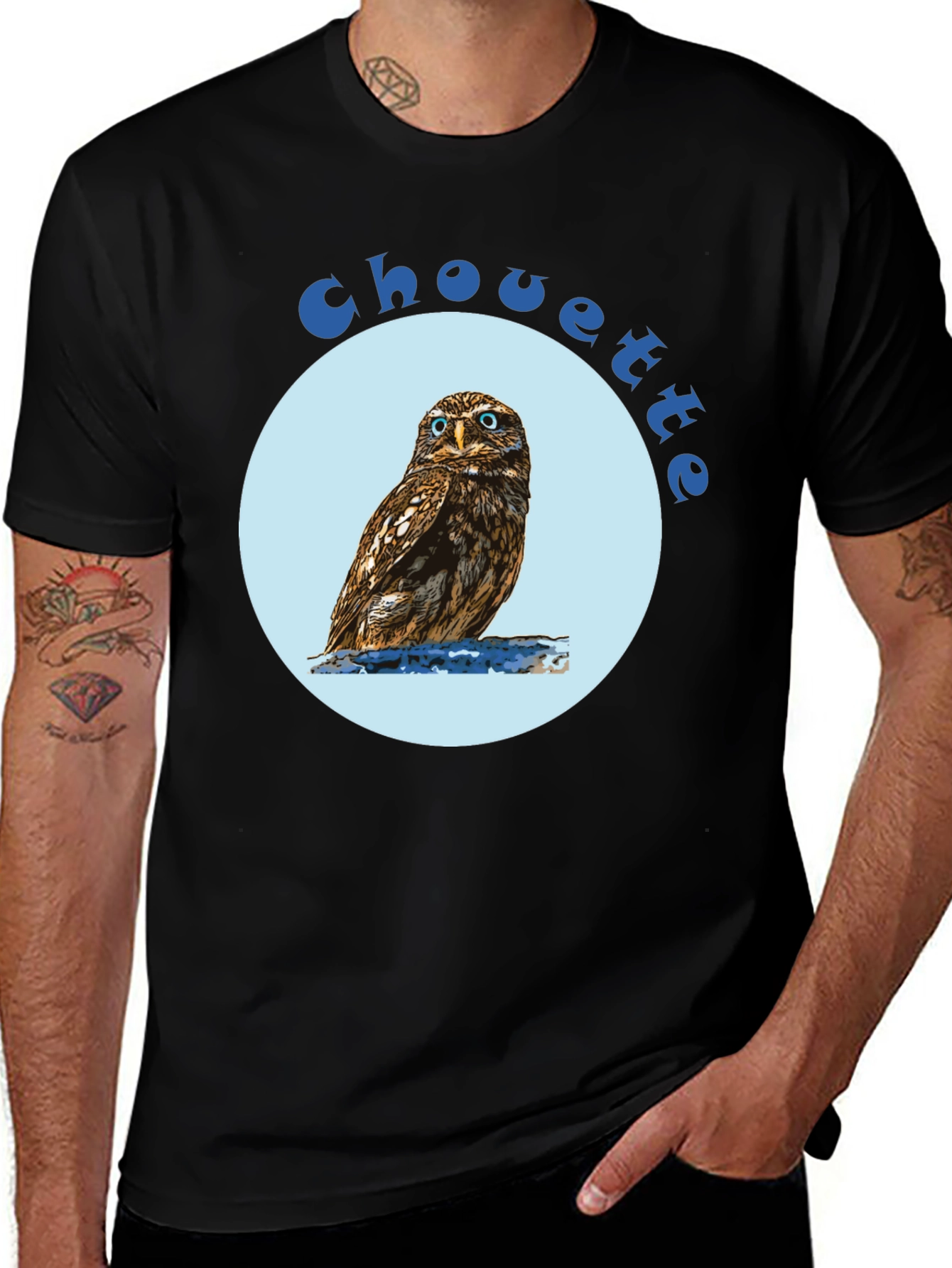 Variant 30 of Chouette Owl Graphic Tee