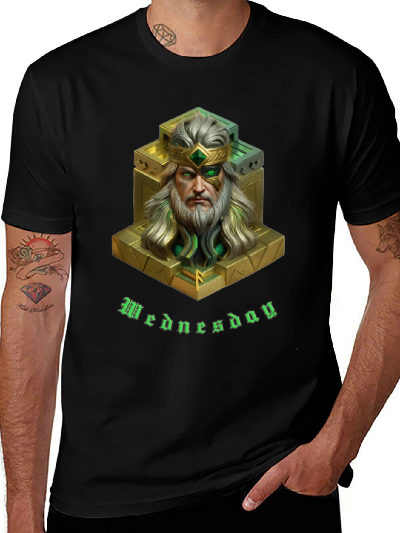 Variant 17 of Wednesday Wizard Tee - Unique Graphic T-Shirt