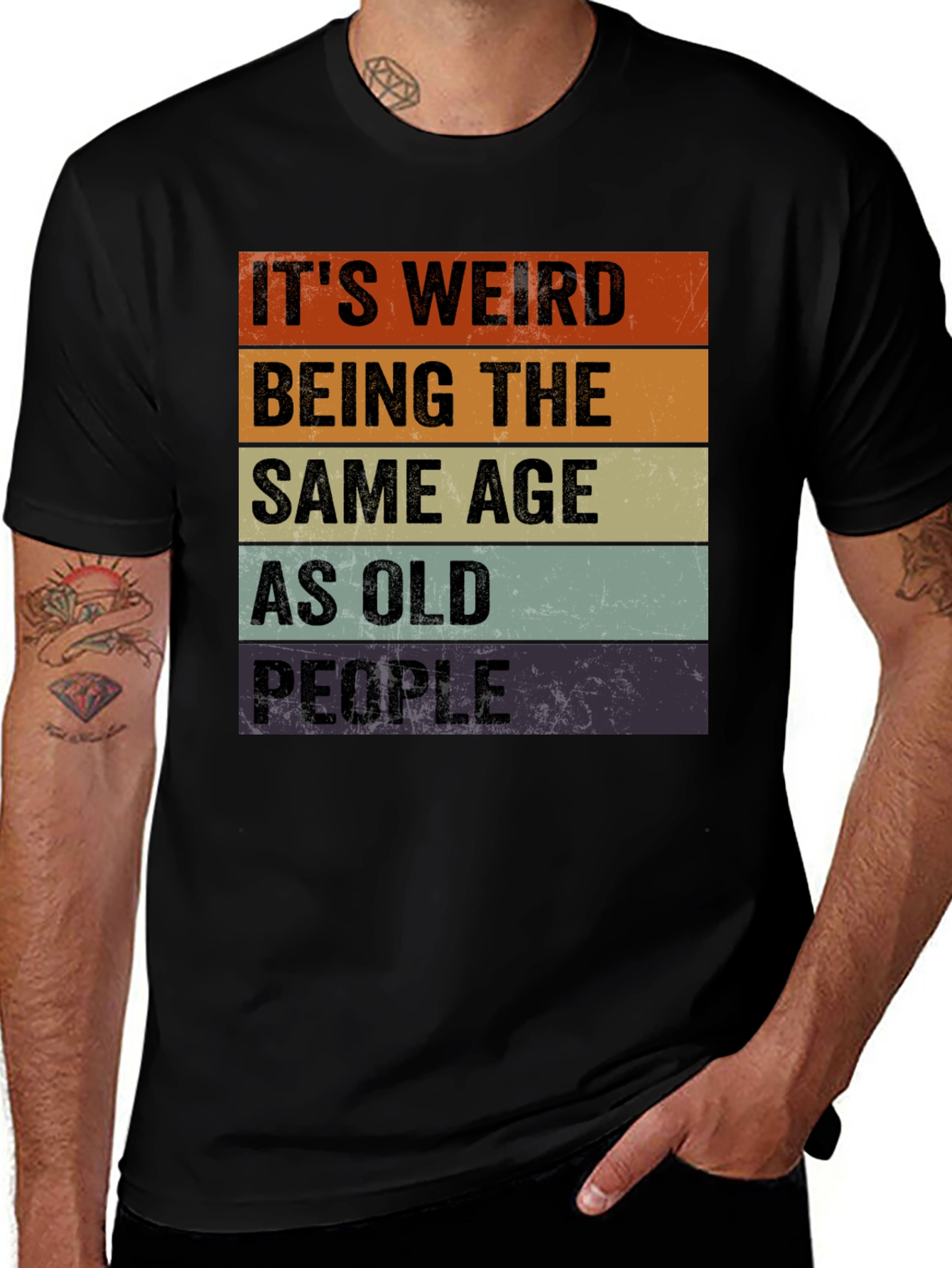 Variant 23 of It's Weird Being The Same Age As Old People T-Shirt