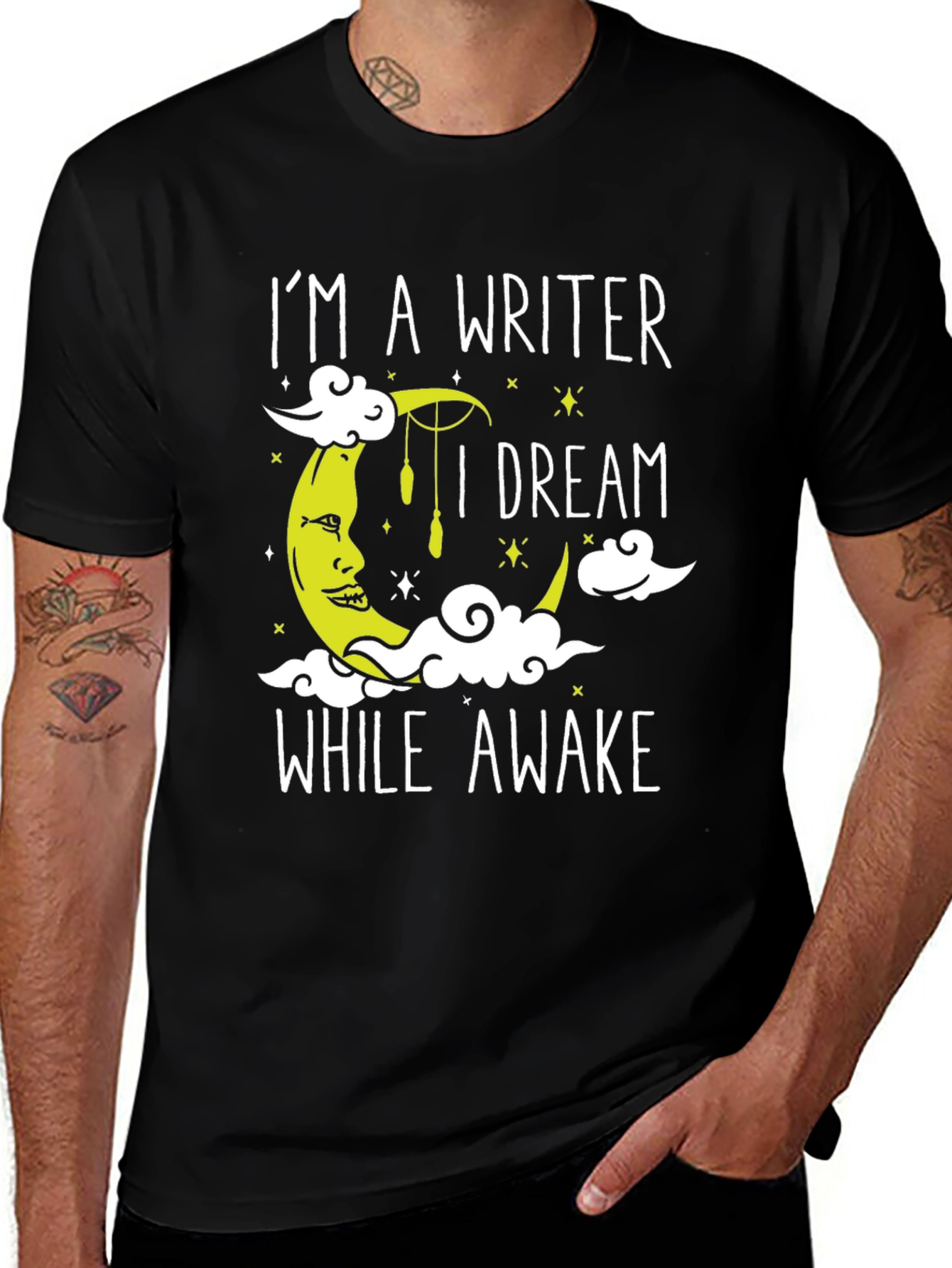 Variant 18 of Writer Dreamer T-Shirt - Creative Novelty Tee