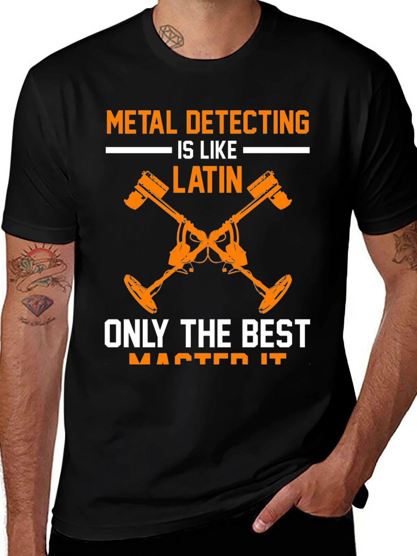 Variant 14 of Metal Detecting is Like Latin T-Shirt