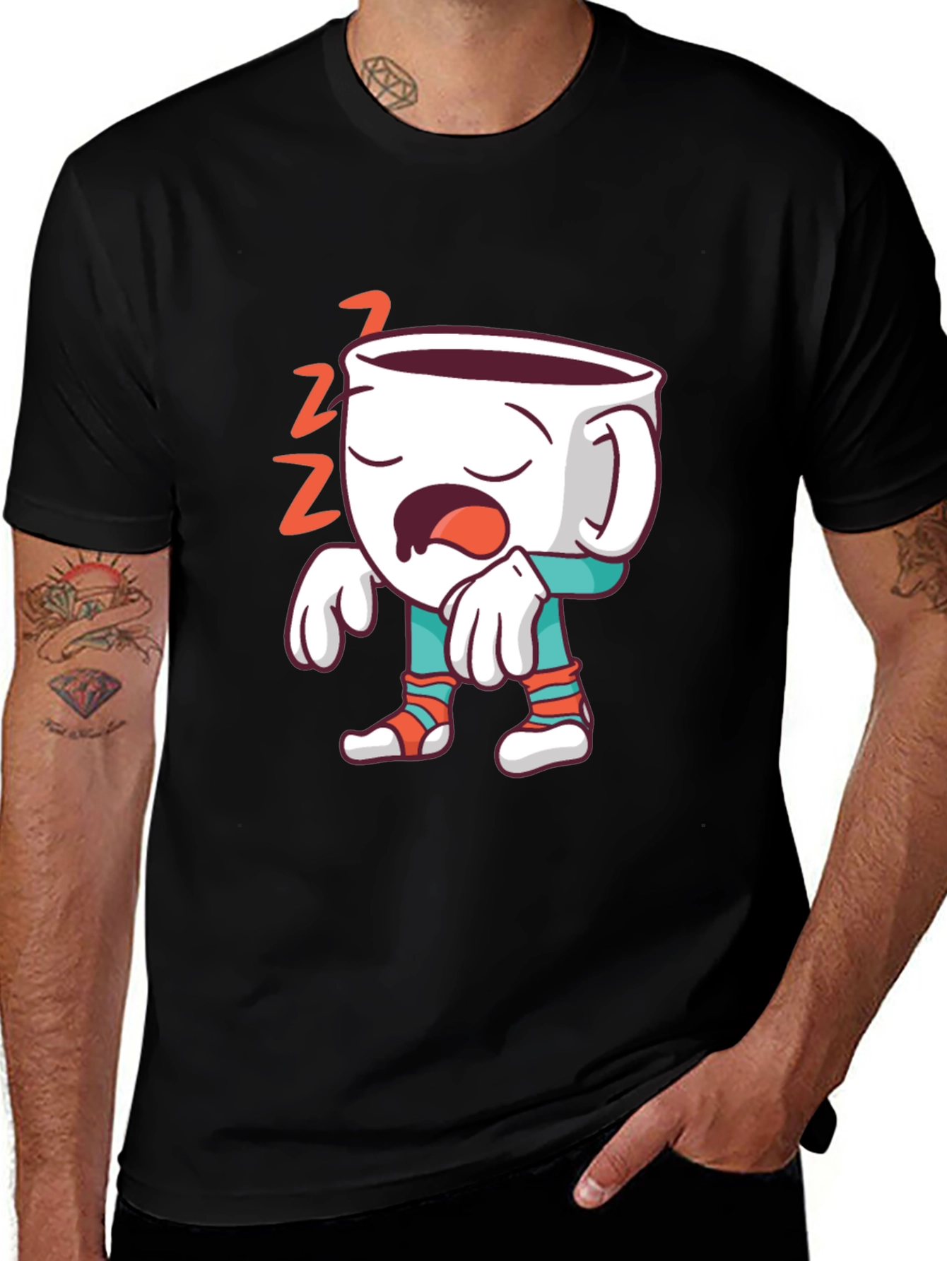Variant 23 of Sleepy Coffee T-Shirt