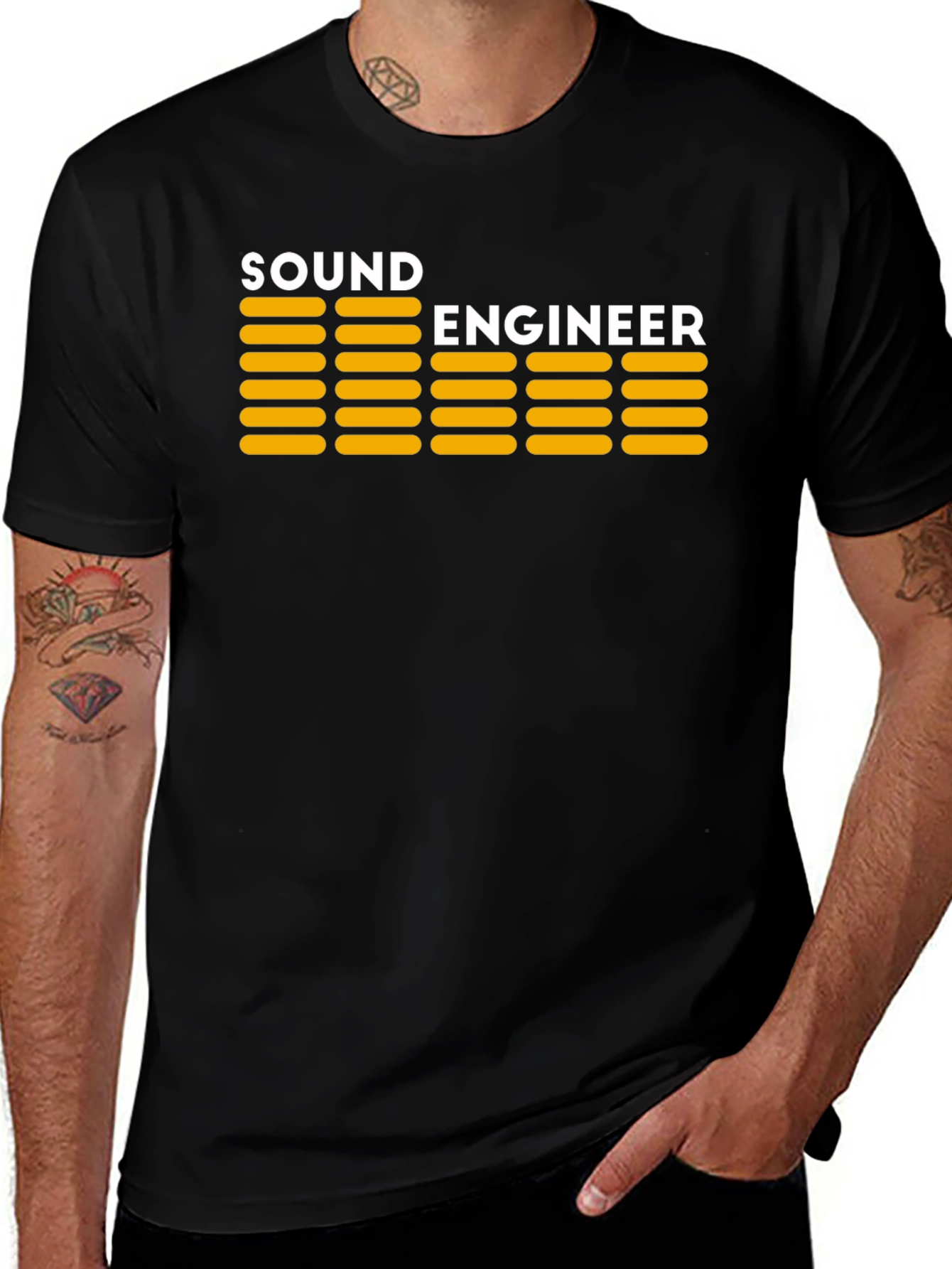 Sound Engineer Graphic T-Shirt - Music Production Tee