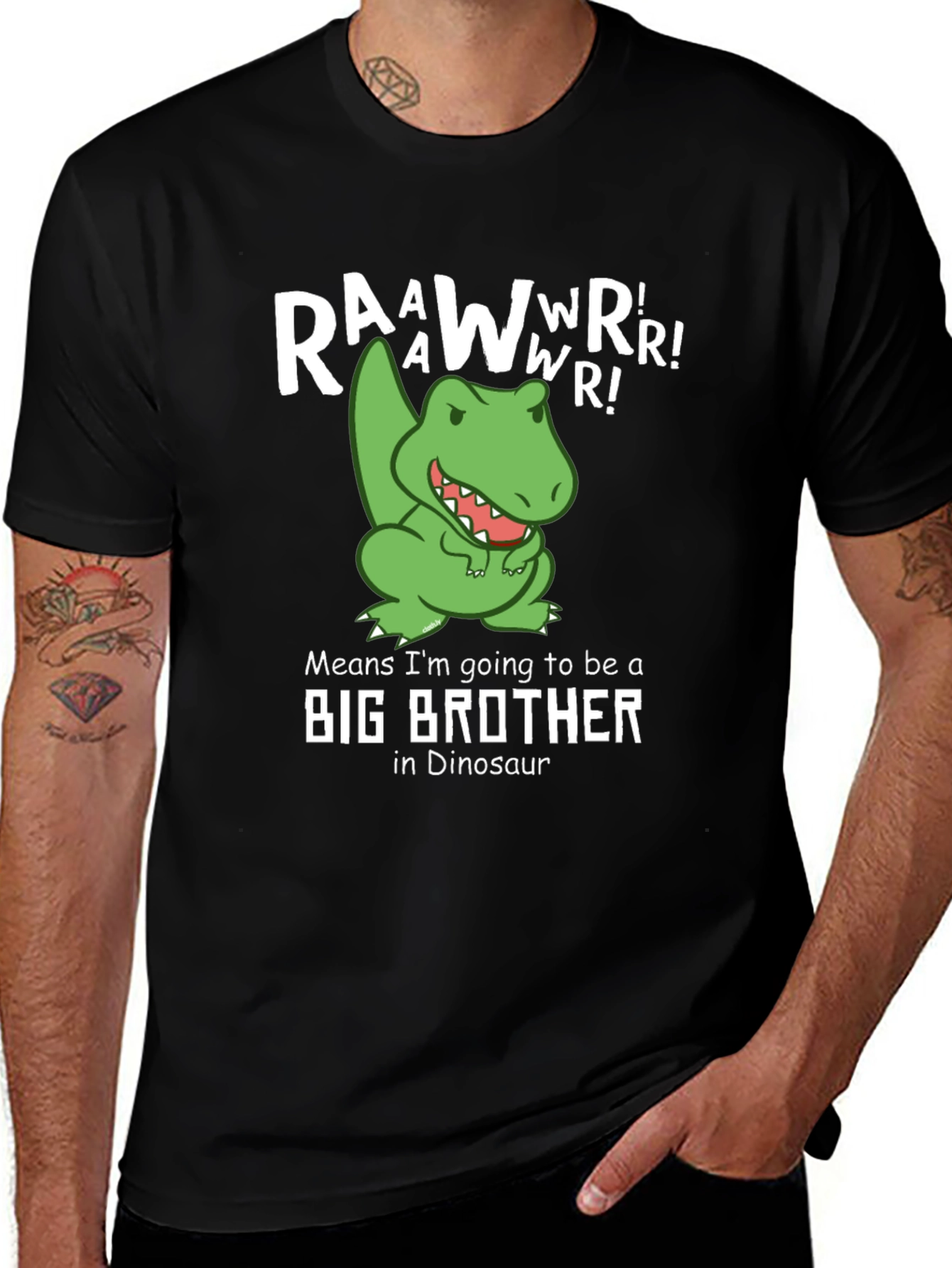 Variant 20 of Big Brother Dinosaur T-Shirt