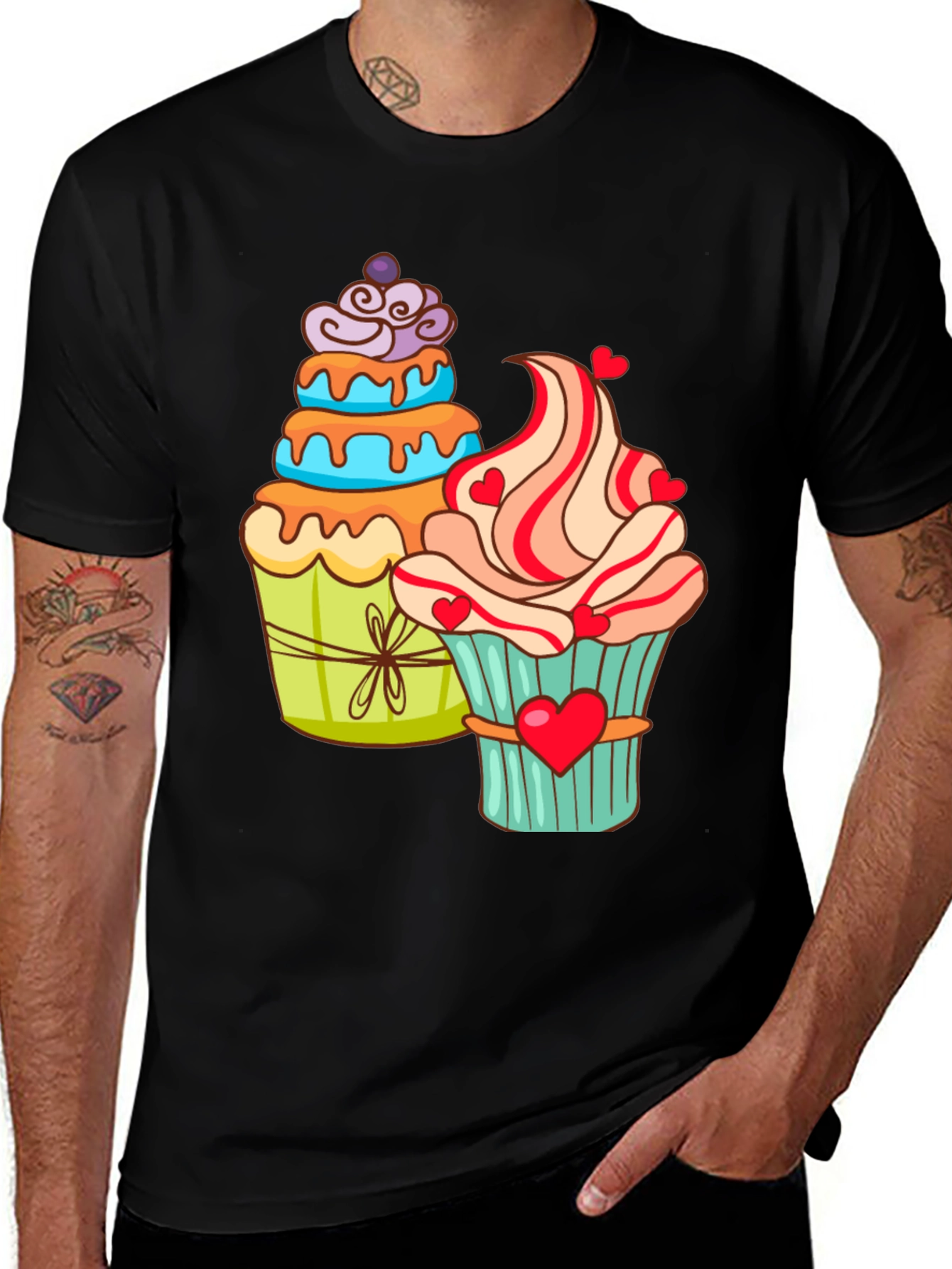 Sweet Treat T-Shirt: Cupcake Design