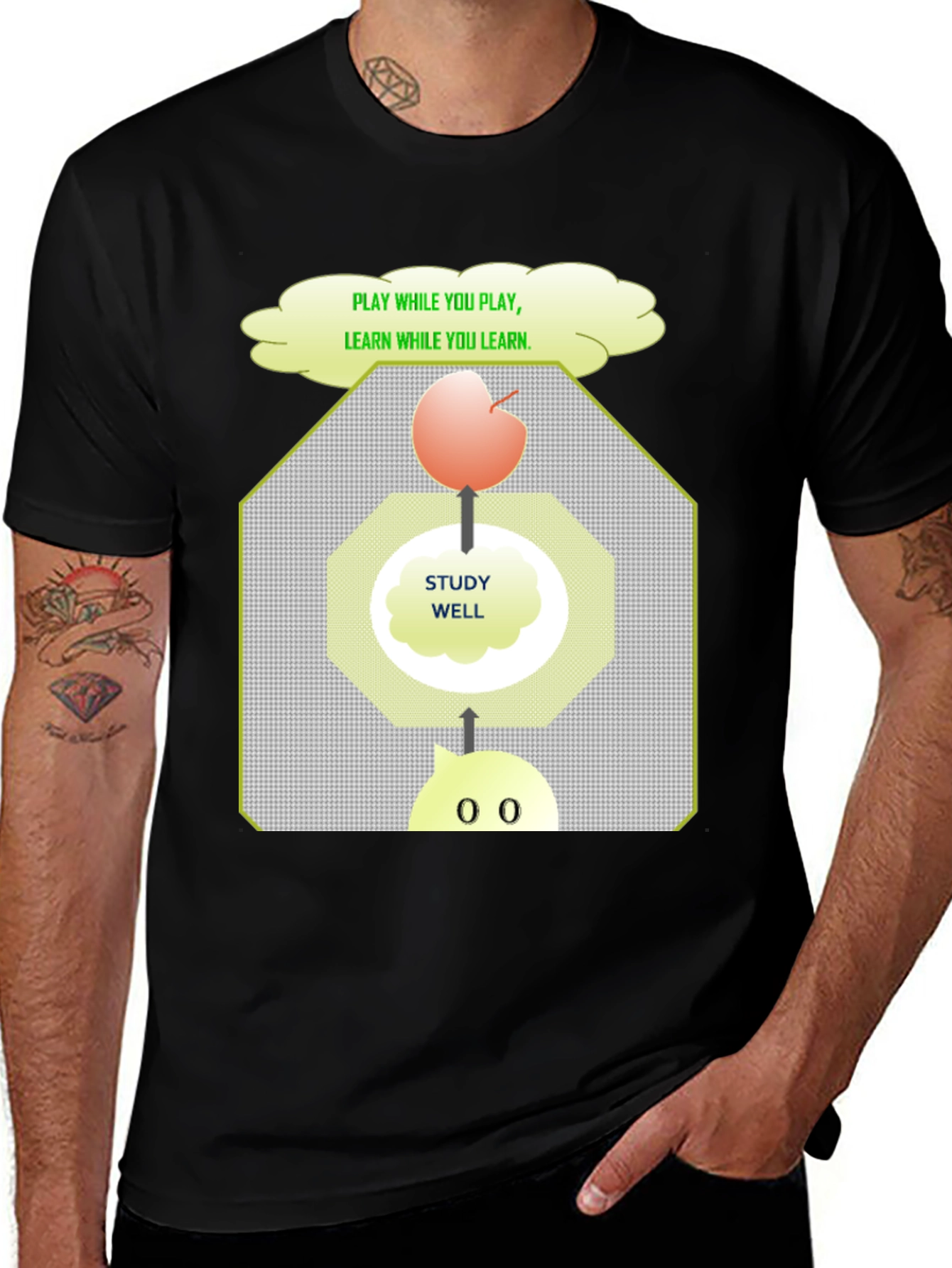 Variant 26 of Study Well Graphic T-Shirt