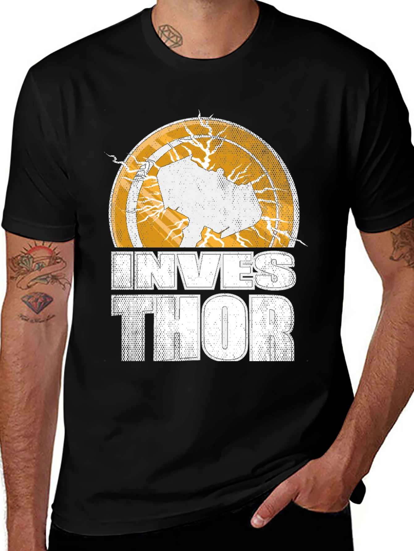 Invest Thor Graphic T-Shirt - Premium Cotton Tee