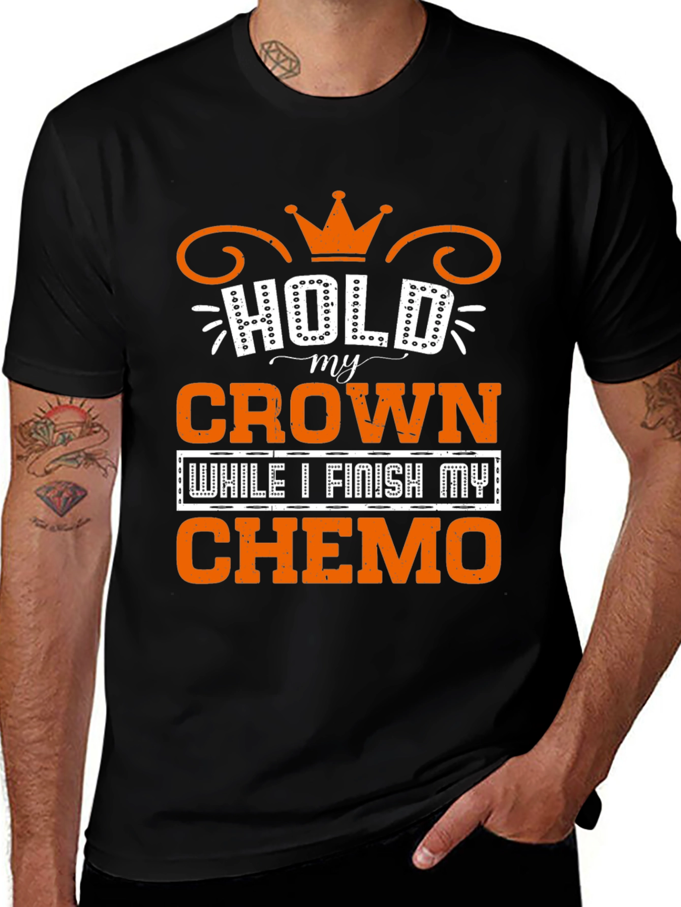 Variant 22 of Hold My Crown Chemo T-Shirt